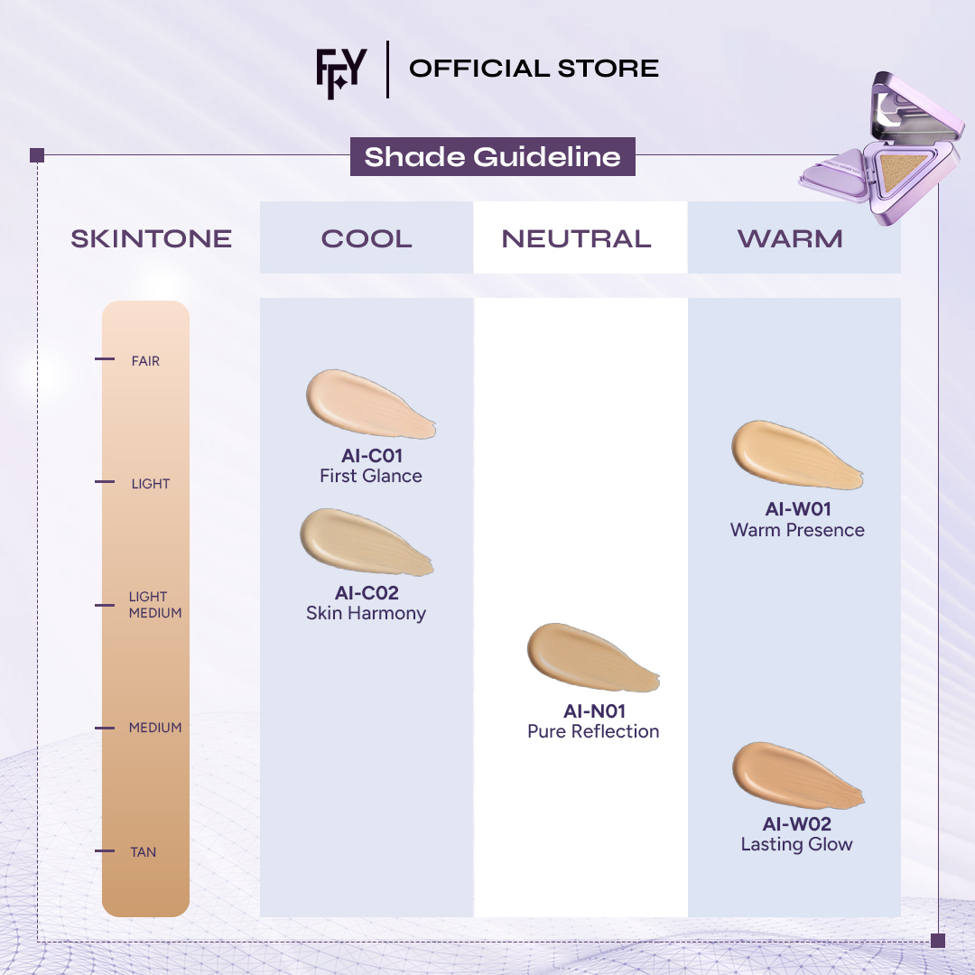 Finally Found You! RICE+ PrismRadiant Skin Essence Cushion with AI-Powered Technology | Rice Glow Cushion Essence Non-Comedogenic Weightless Coverage, Tekstur Ringan, Minim Oksidasi