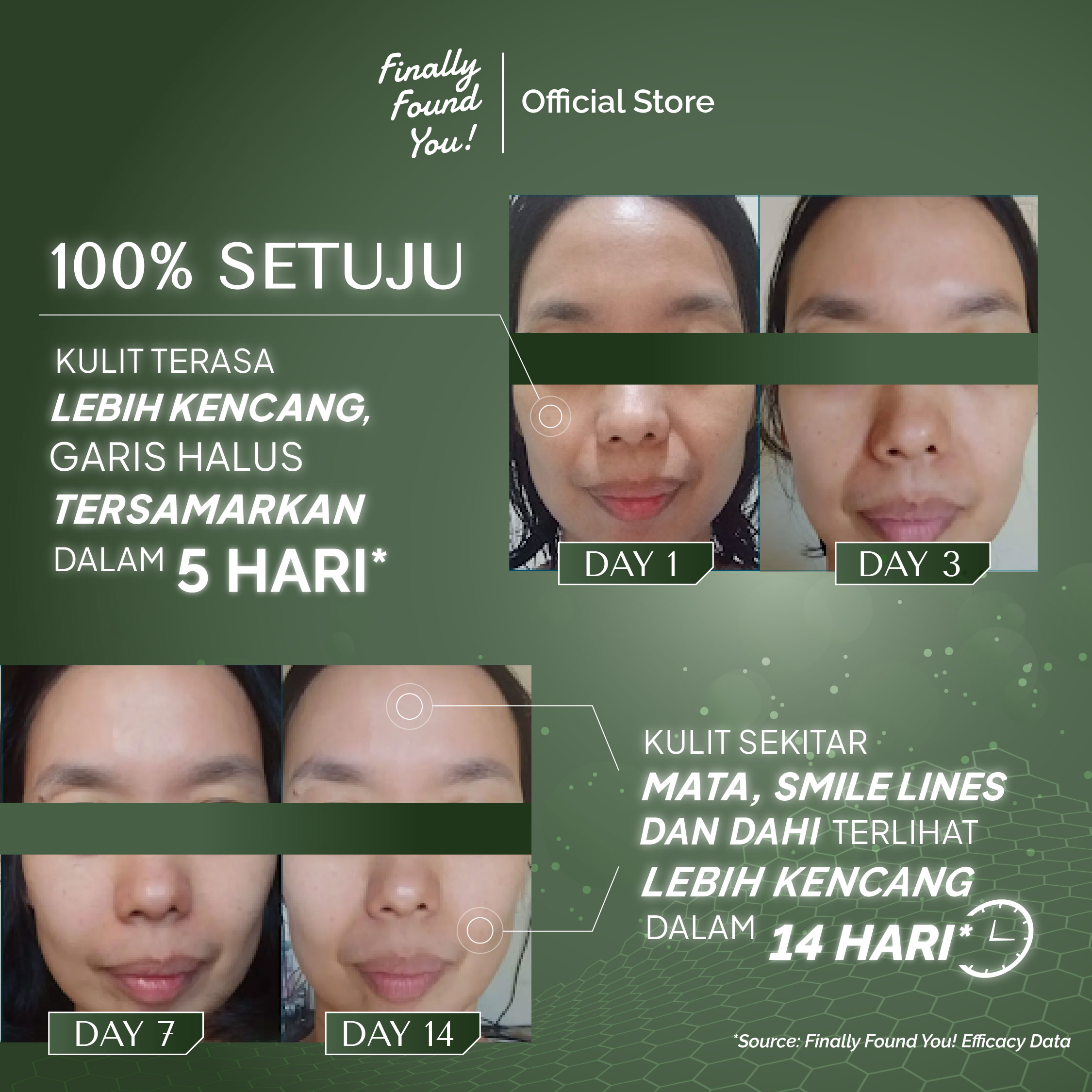 The Ultimate Concentrate PDRN + Green Algae 20mL | Firming & Lifting Serum untuk membantu mengencangkan kulit dan mengurangi garis halus & kerutan