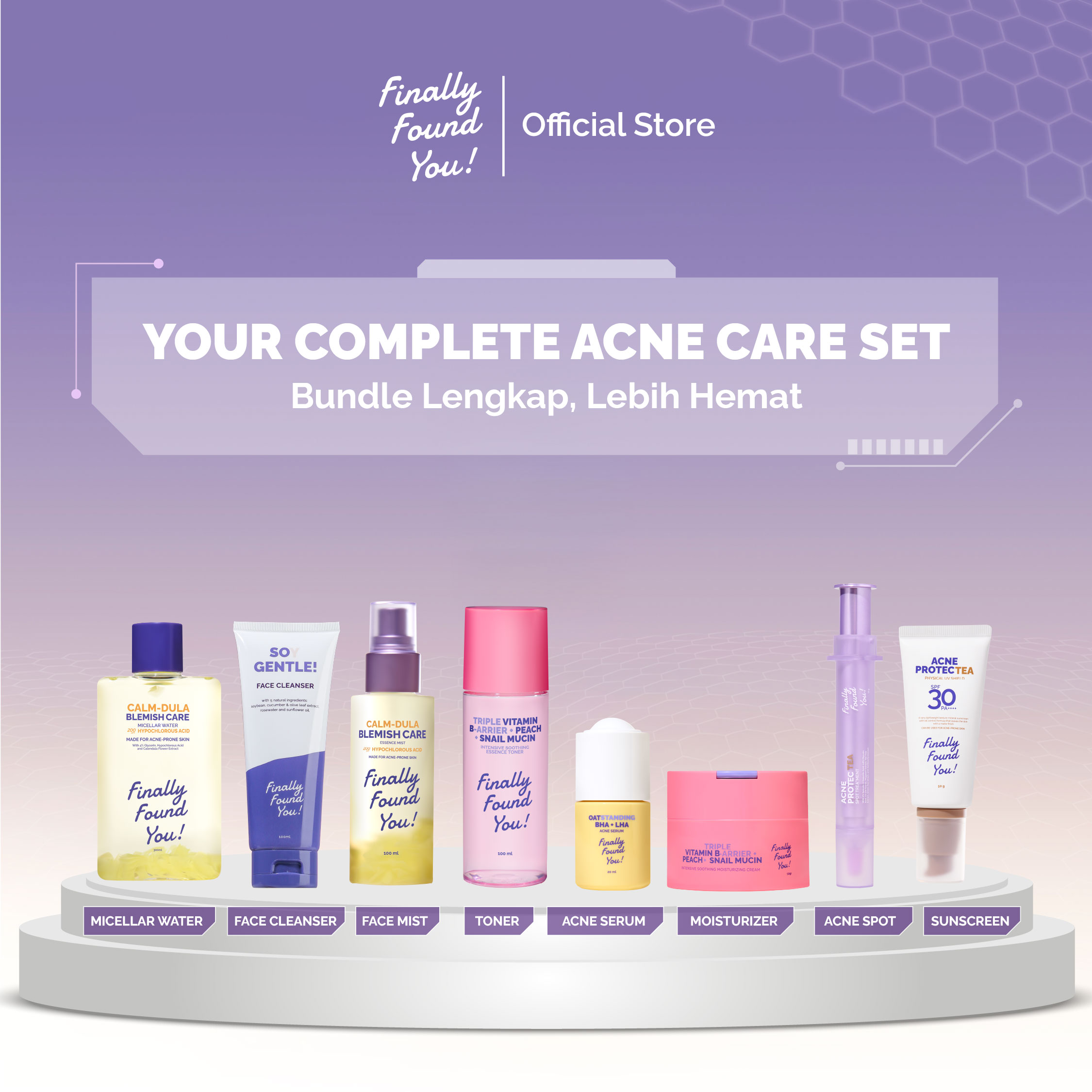 Finally Found You! Acne ProtecTea Physical Sunscreen SPF 30 PA++++ 50g| Sunscreen Wajah untuk Kulit Berjerawat & Sensitif