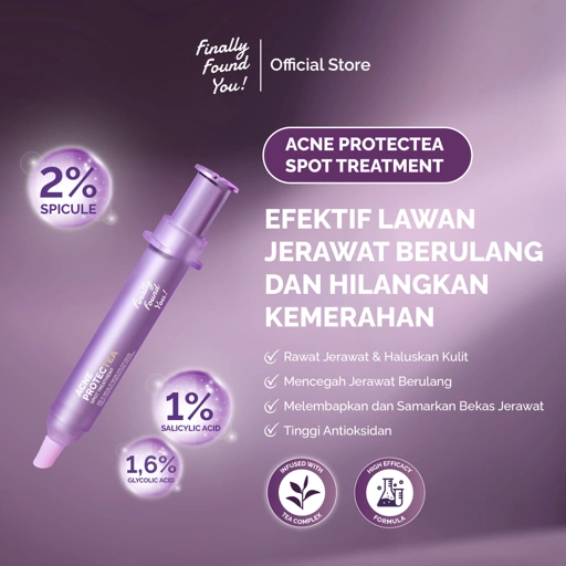 Finally Found You! Acne ProtecTea Spot Treatment 12g | Obat Totol Jerawat Untuk Kulit Sensitif & Berjerawat