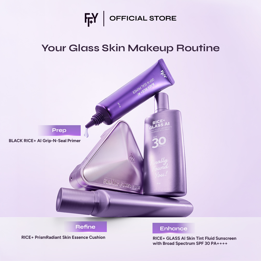 [NEW LAUNCH] Finally Found You! BLACK RICE+ AI Grip-N-Seal Primer 40g | Base Makeup Primer Tahan Lama, Gripping Jelly Primer, Hydrating Makeup Primer, Mengunci Kelembapan & Skin Barrier Support
