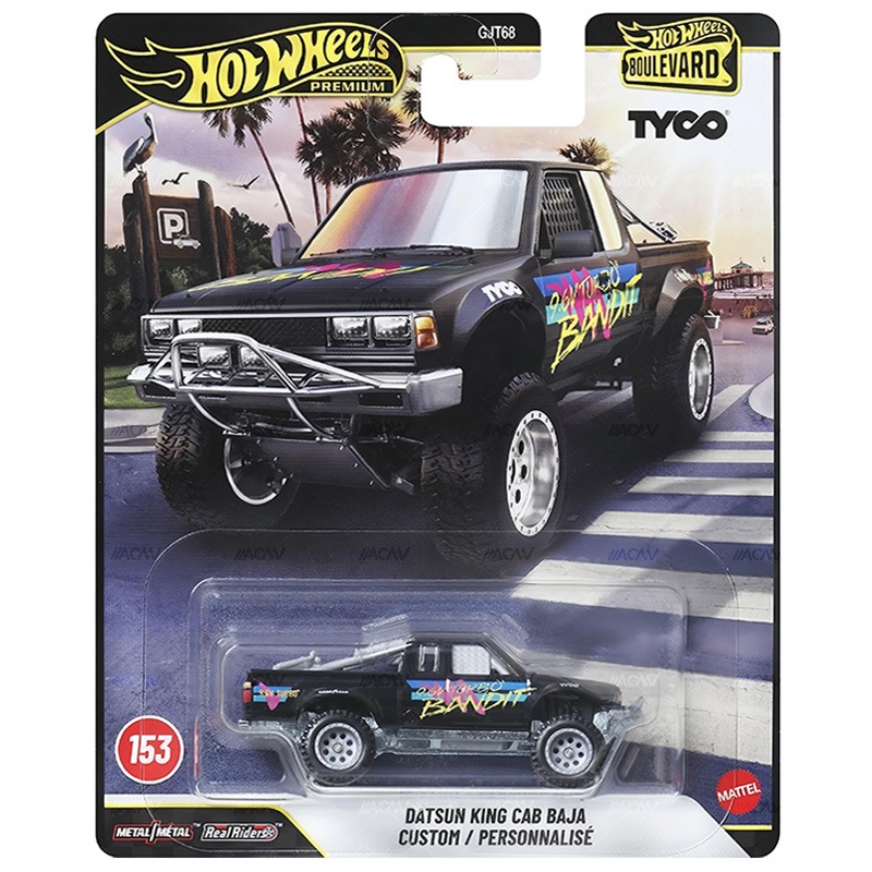 JHW32 | Hot Wheels Premium Boulevard Datsun King Cab Baja Custom