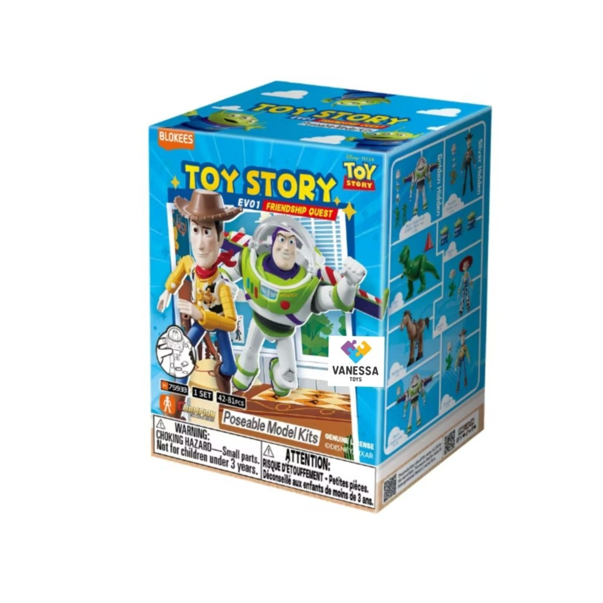 75933 | Blokees Toys Story elite version 01