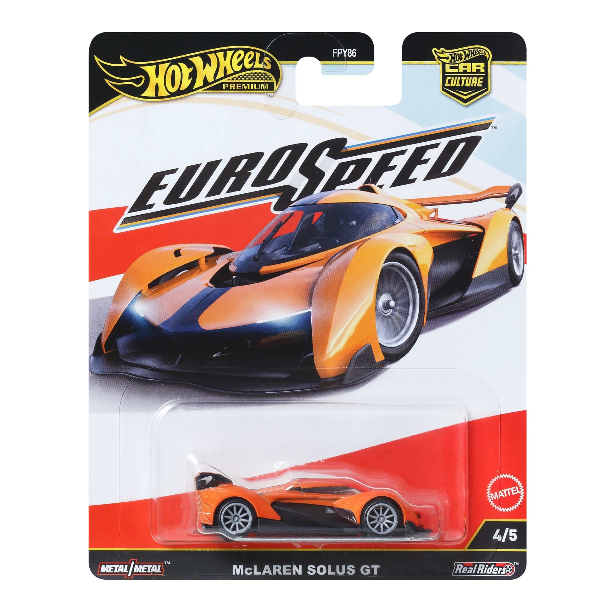 JBK78 | Hot Wheels Premium Euro Speed McLaren Solus GT