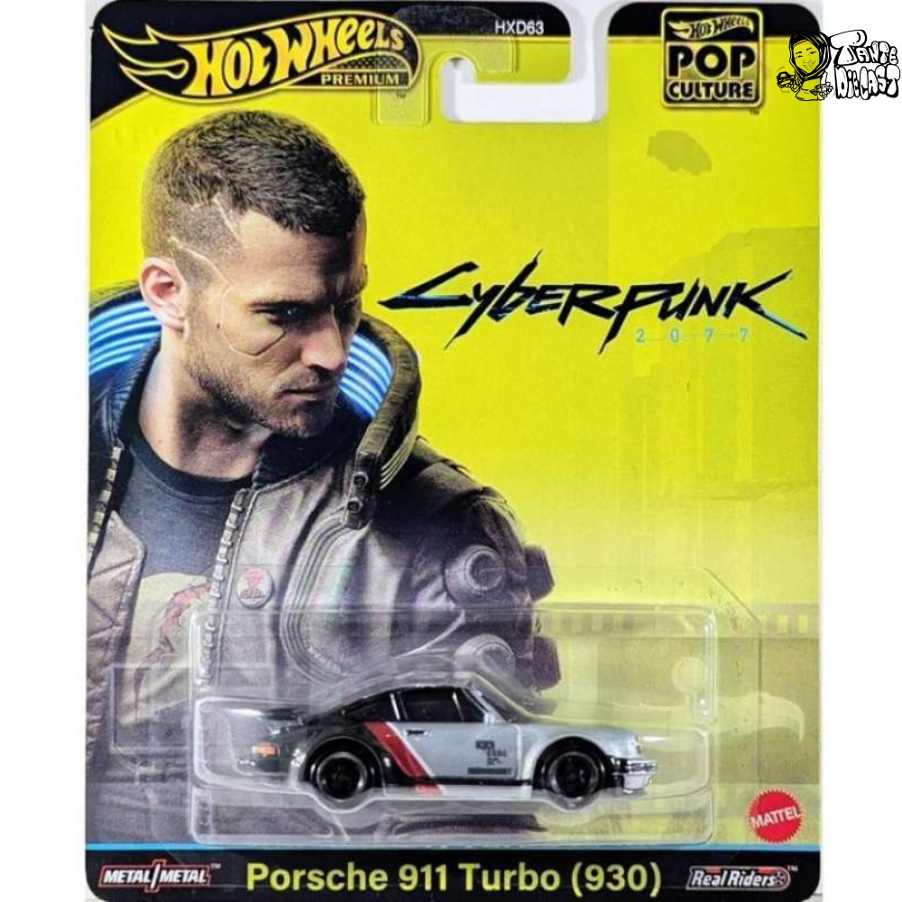 HXD95 | Hot Wheels Premium Pop Culture Lyber Punk 2077 Porsche 911 Turbo (930)