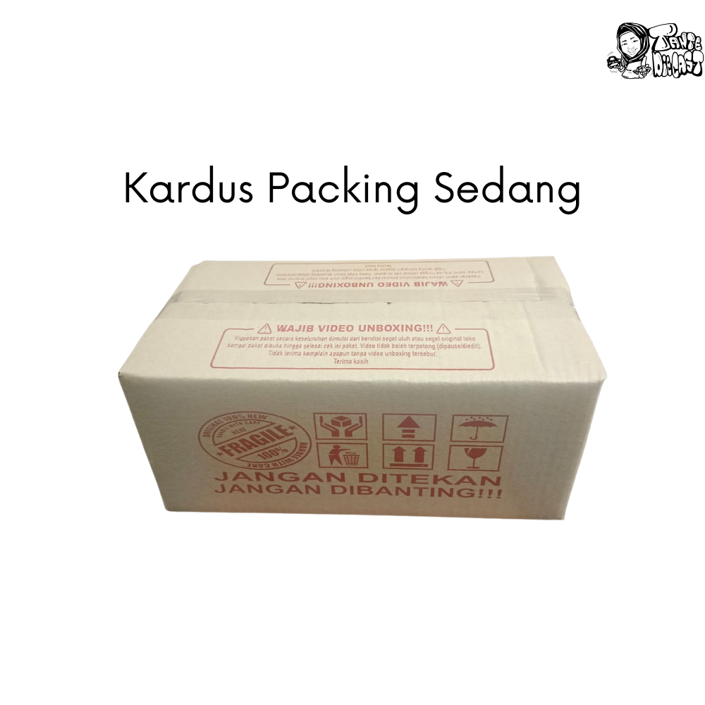 KP002 | Kerdus packing sedang double wall uk10prem/12reg (30x16x12)