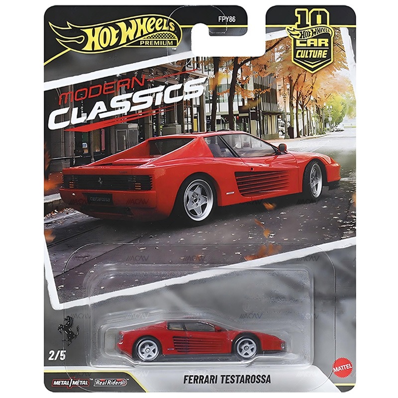 Hot Wheels Premium Ferrari Testarossa