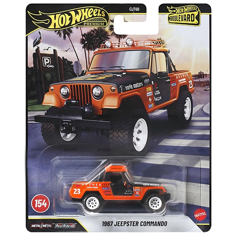 JHW29 | Hot Wheels Premium Boulevard 1967 Jeepster Commando