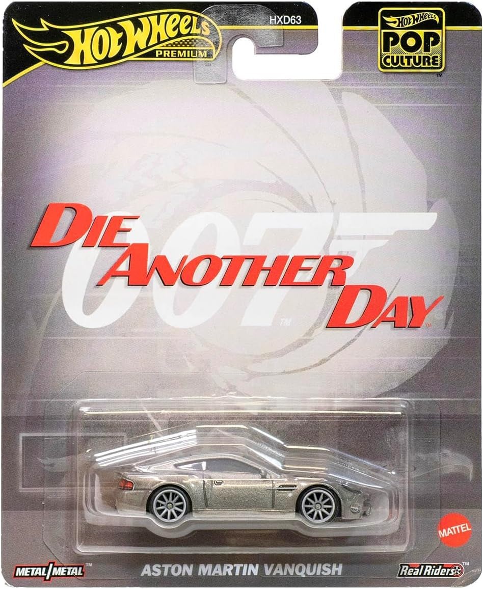 JBL55 | Hot wheels Premium Pop Culture Die Another Day Aston Martin Vanquish