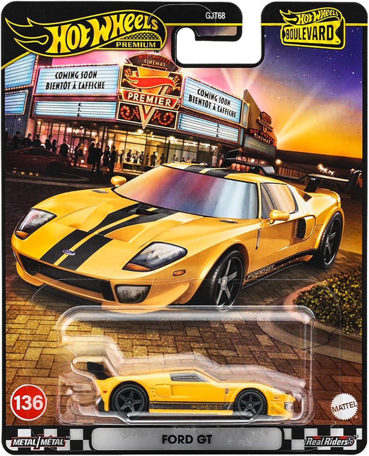 JHW26 |  Hot Wheels Premium Boulevard Ford GT