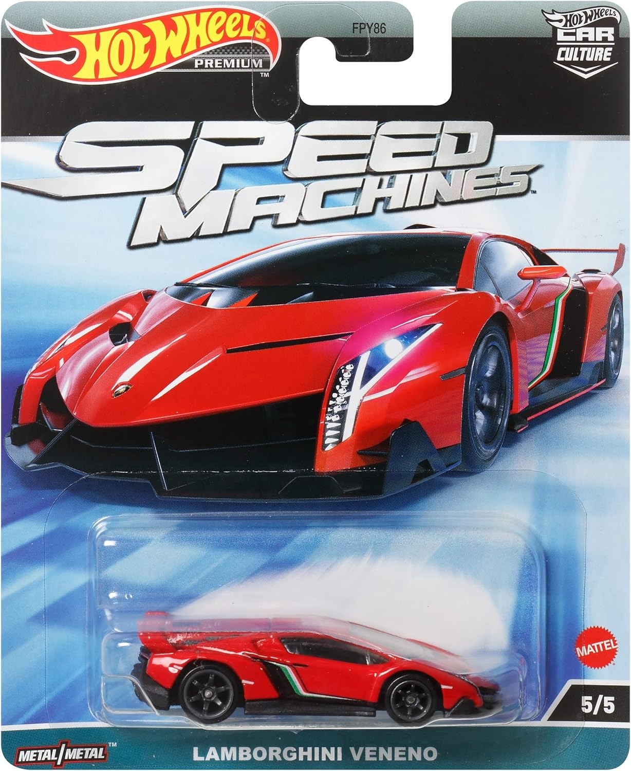 HKC41 | Hot Wheels Premium Car Culture Speed Machines Lamborghini Veneno