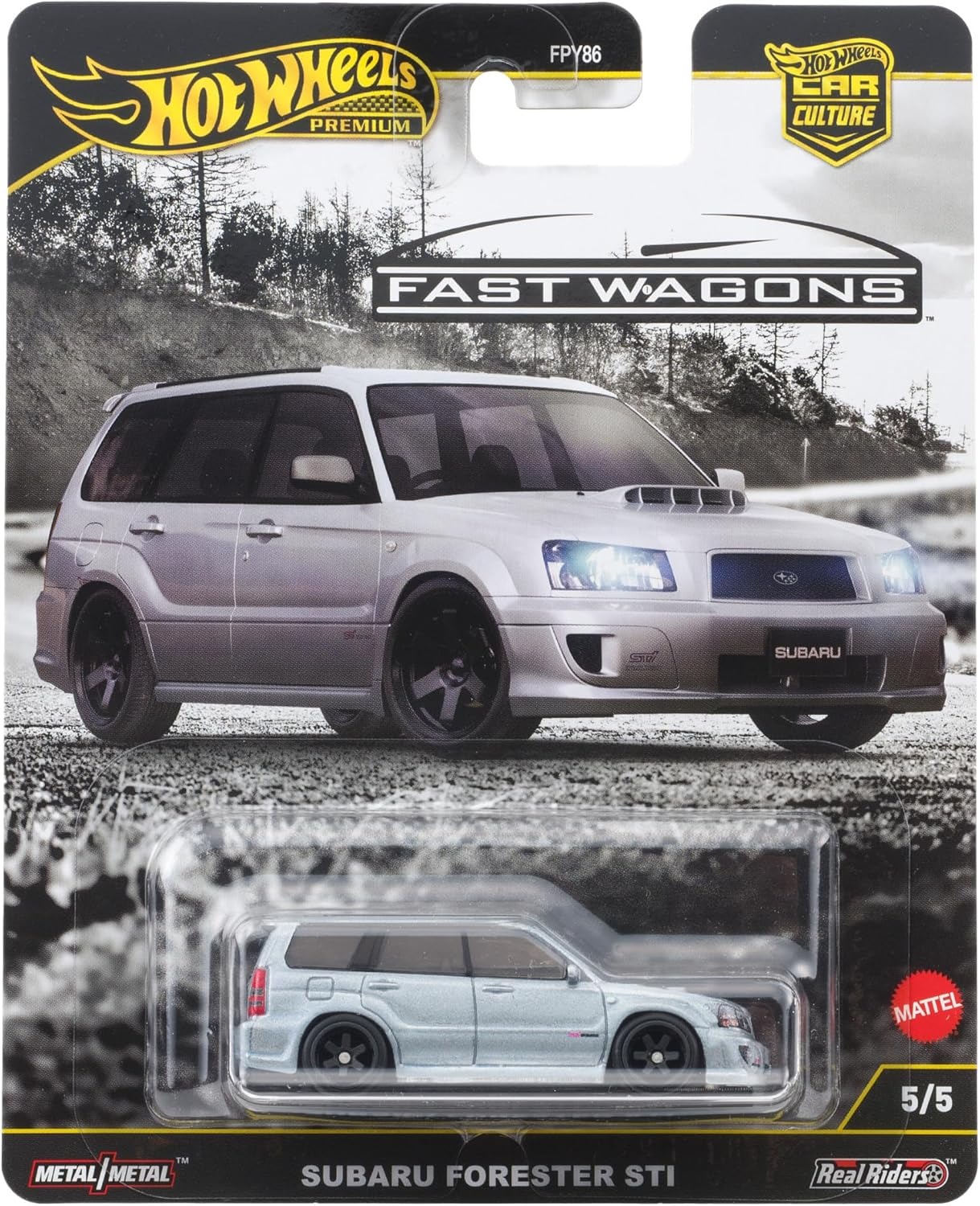 JBK87 | Hot Wheels Premium Car Culture Fast Wagon Subaru Forester STI