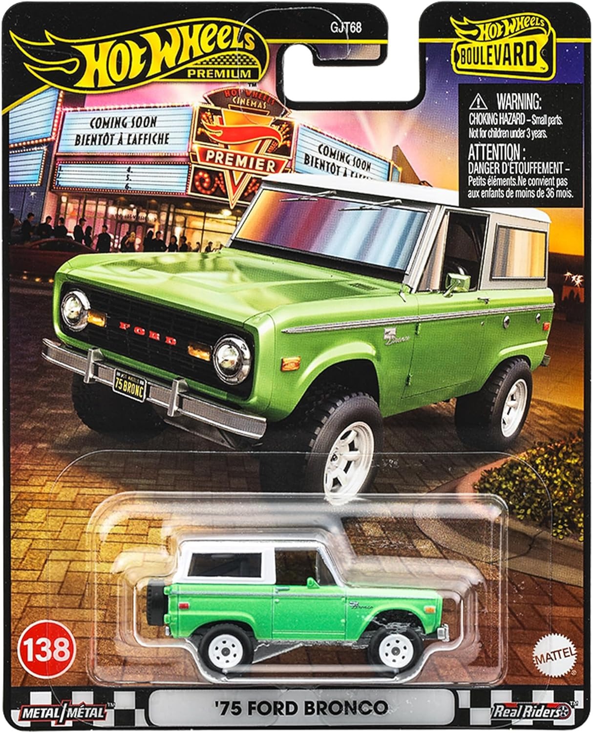 JBL12 | Hot Wheels Premium Boulevard 75 Ford Bronco