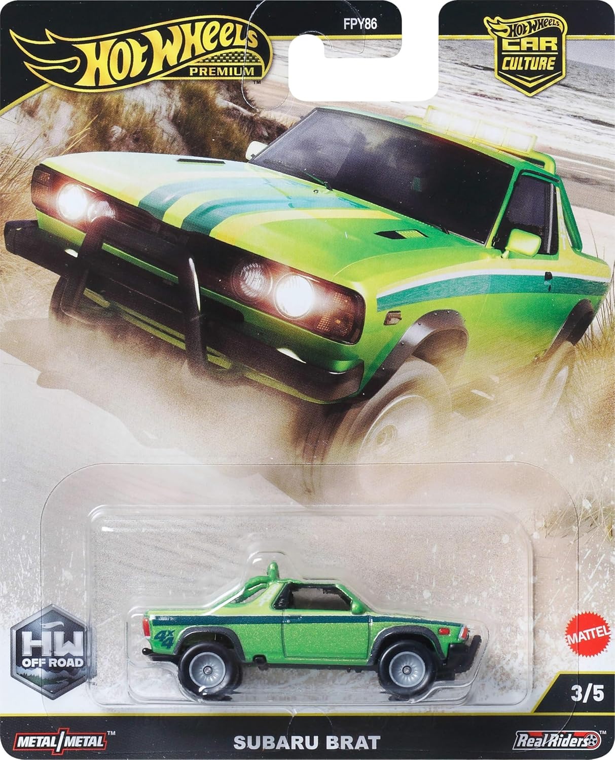 JBK72 | Hot Wheels Premium Car Culture Off-Road Subaru Brat