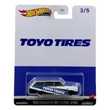 HKD05 | Hot Wheels Premium Toyo Tires 69 Nissan Skyline Van