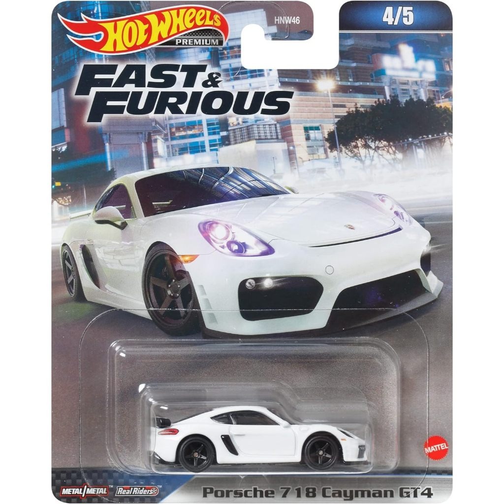HKD20 | Hot Wheels Premium Fast & Furious Porsche 718 Cayman GT4