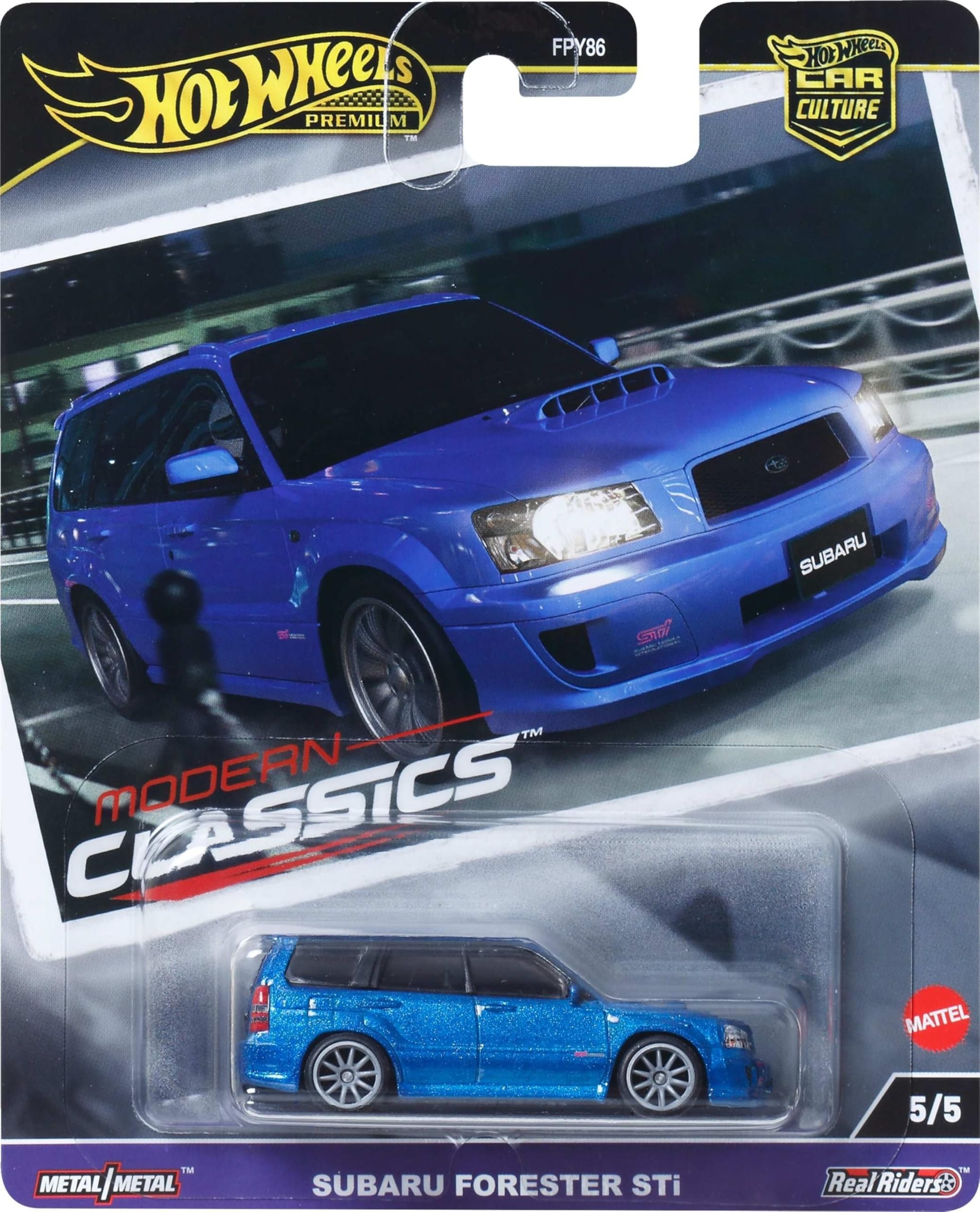 HRV74 | Hot Wheels Premium Car Culture Modern Classics Subaru Forester Sti