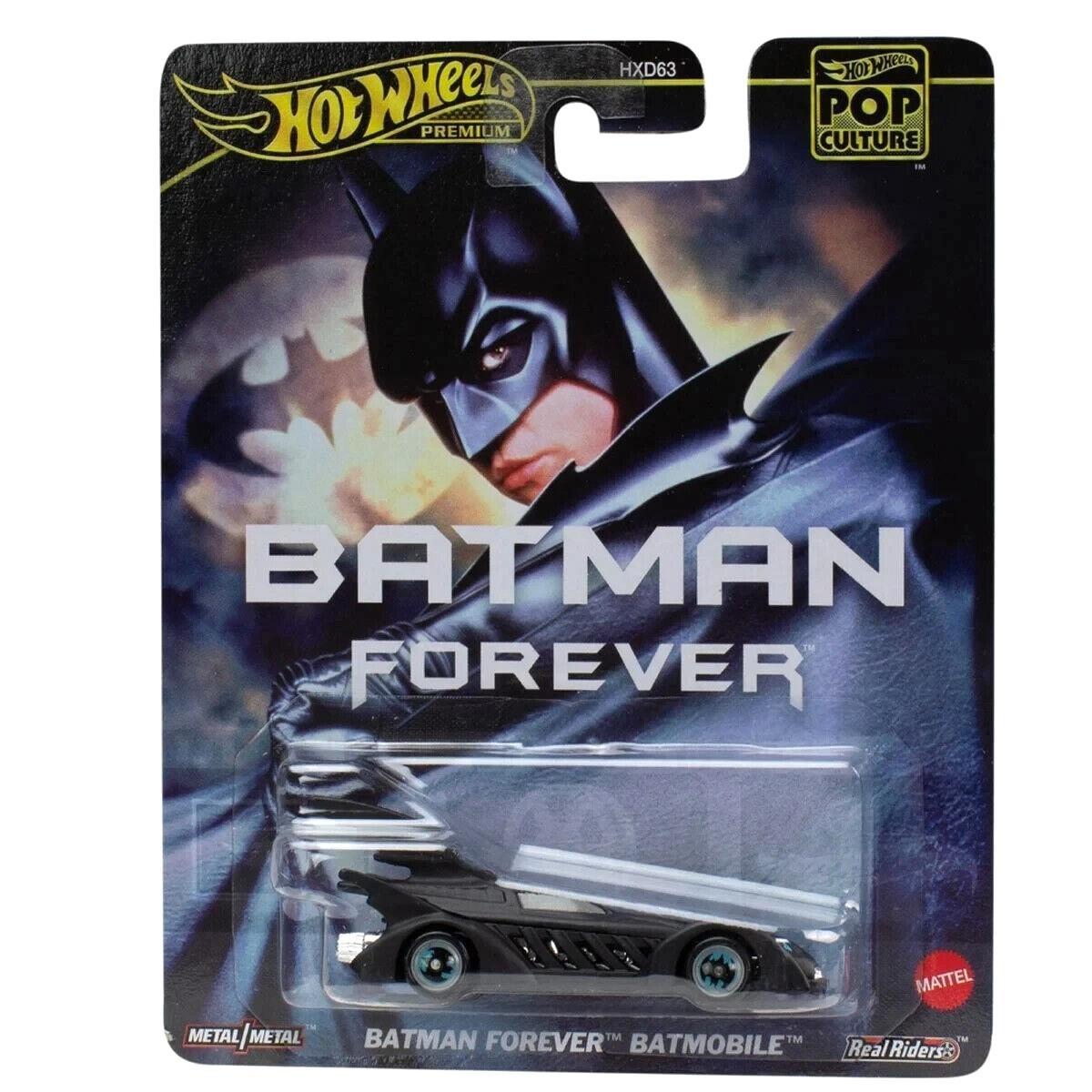 HVJ39 | Hot Wheels Premium Pop Culture Batman Forever Batmobile