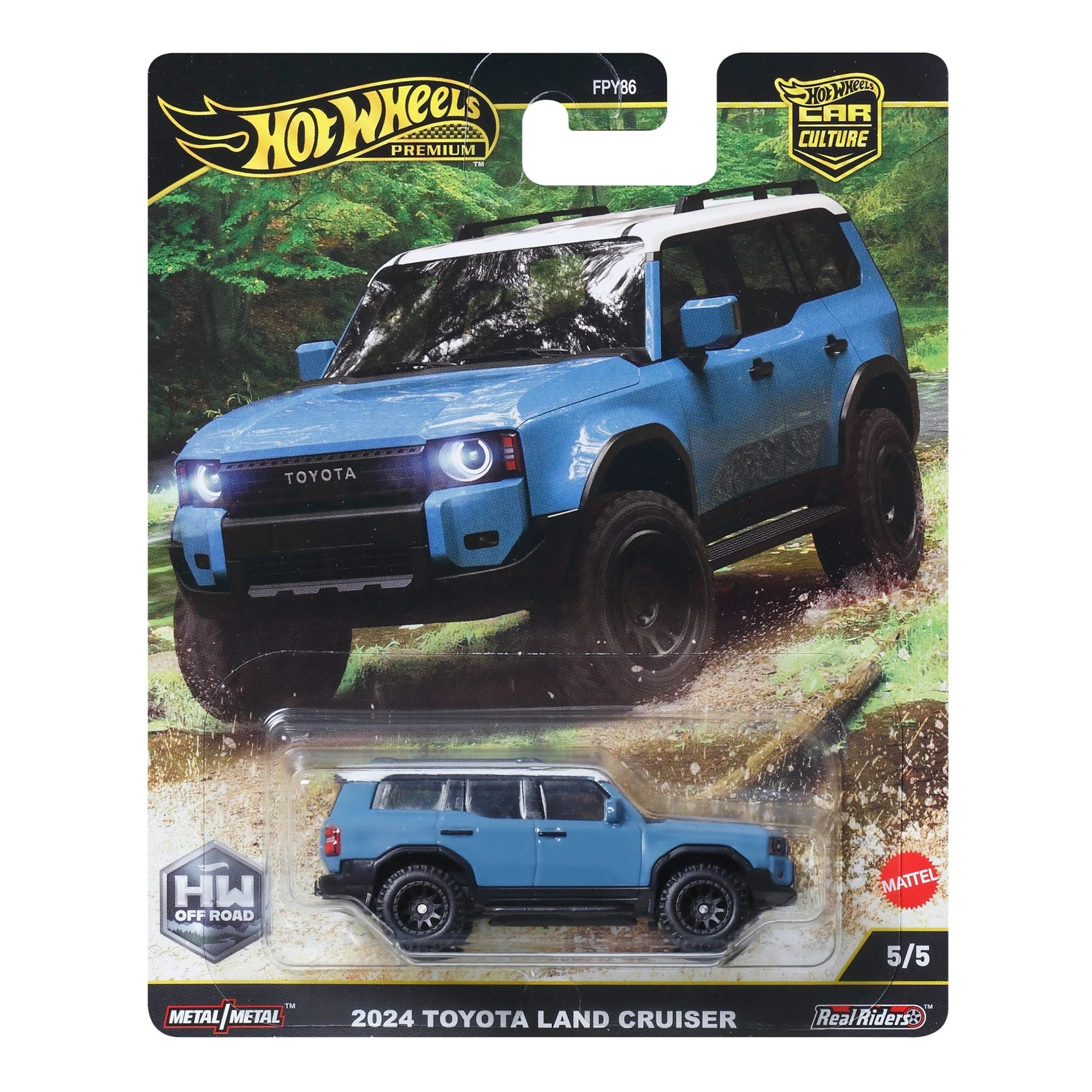 JBK52 | Hot Wheels Premium Car Culture Off-Road 2024 Toyota Land Cruiser
