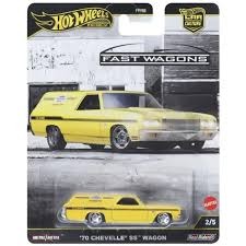 JBK67 | Hot Wheels Premium Car Culture Fast Wagon '70 Chevelle SS Wagon