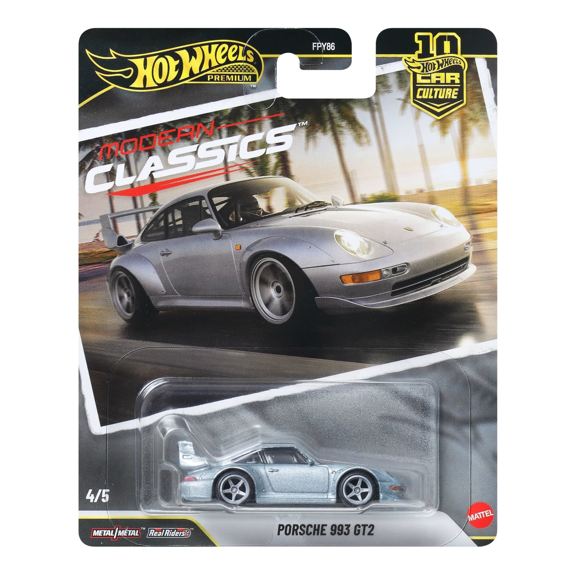 JKF16	 | Hot Wheels Premium Car Culture: Modern Classics 1/5  Porsche 993 GT2