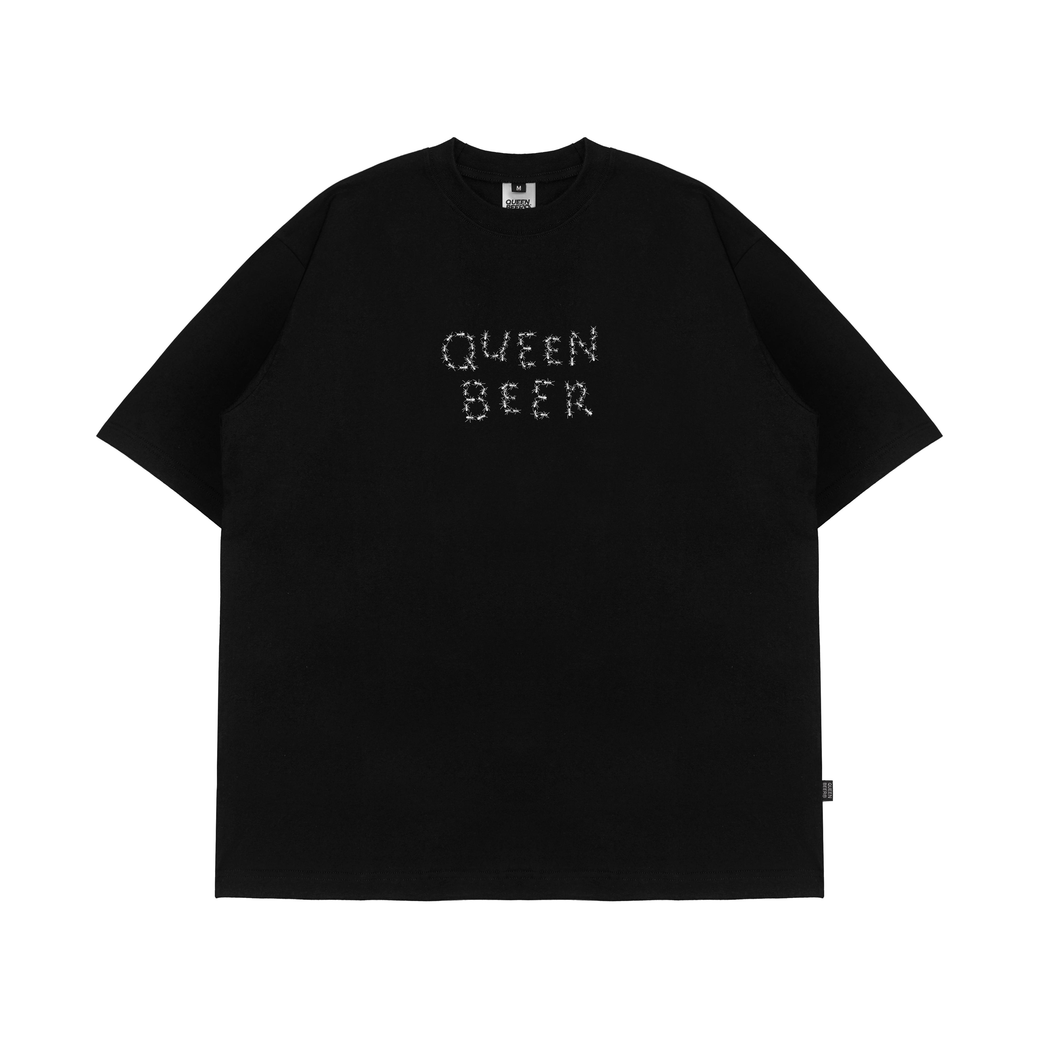 Queenbeer - T-shirt Ant Black