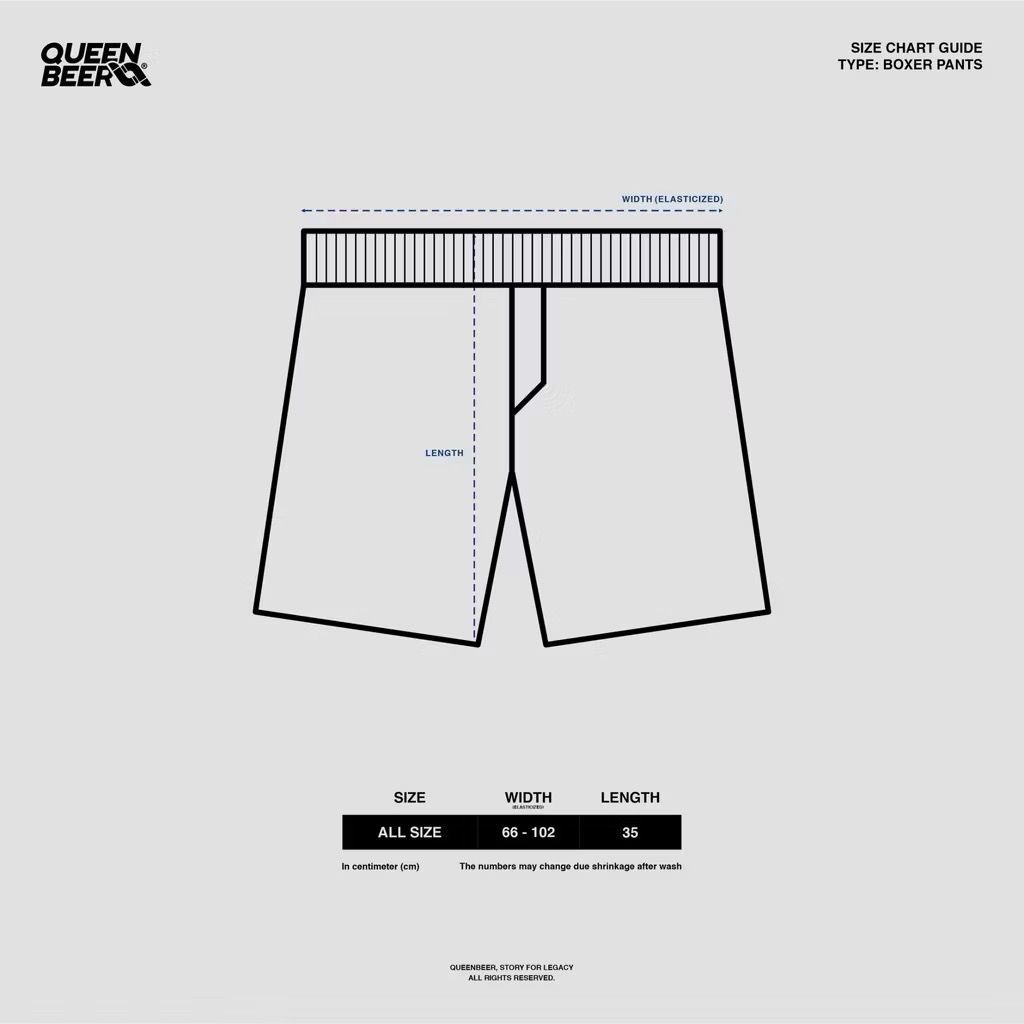 Queenbeer - Boxer Pants / Celana Boxer