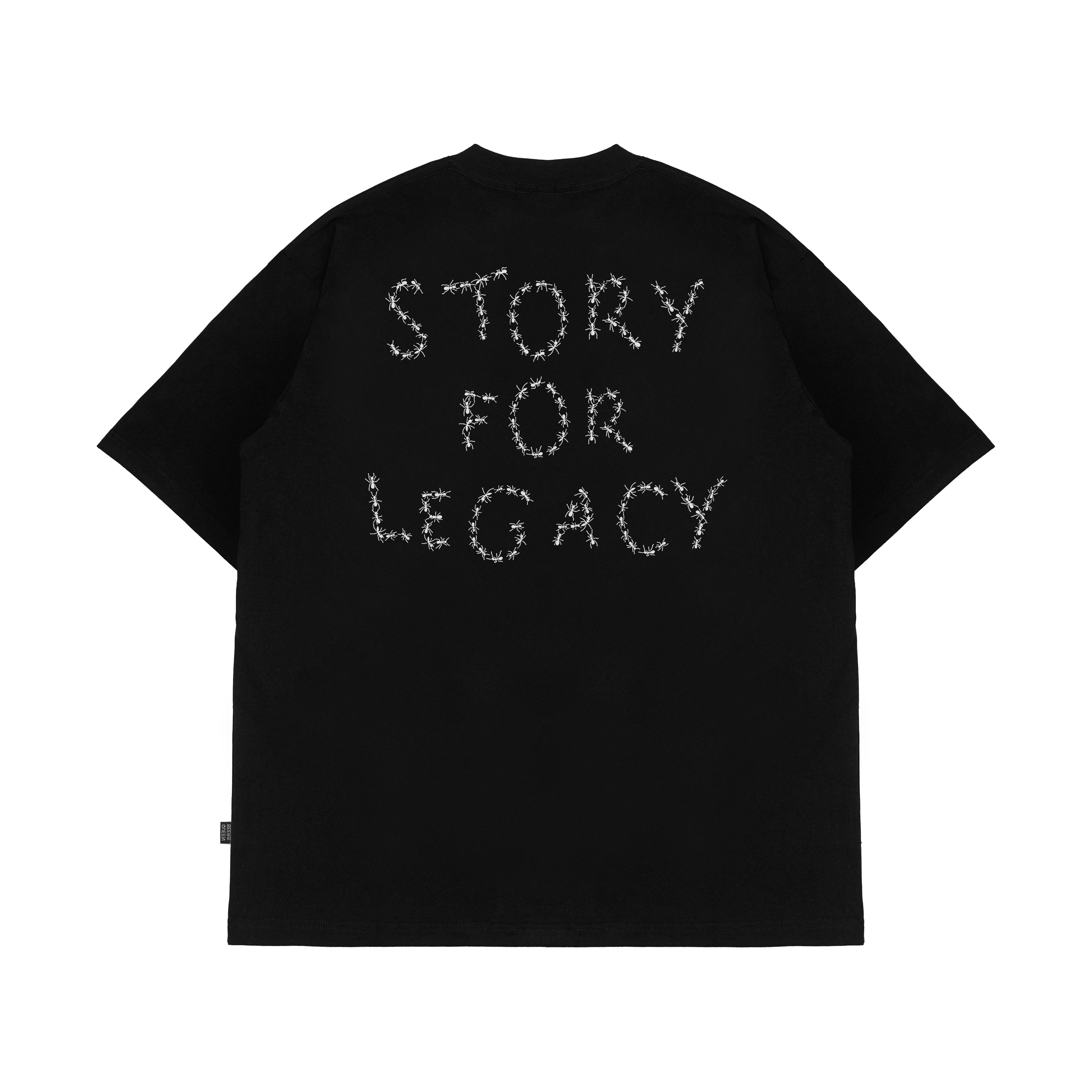 Queenbeer - T-shirt Ant Black