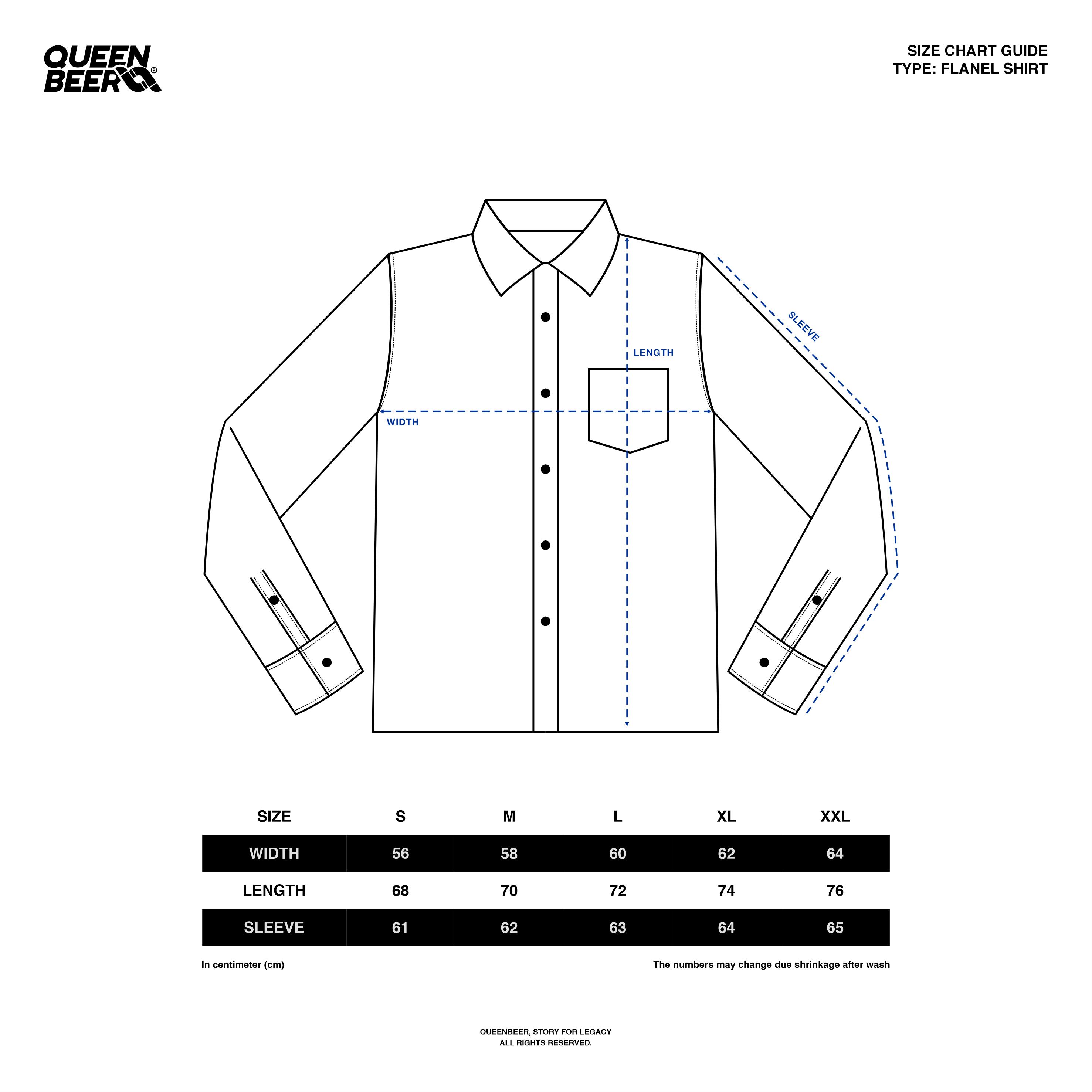 QueenBeer - Flanel Shirt Elva