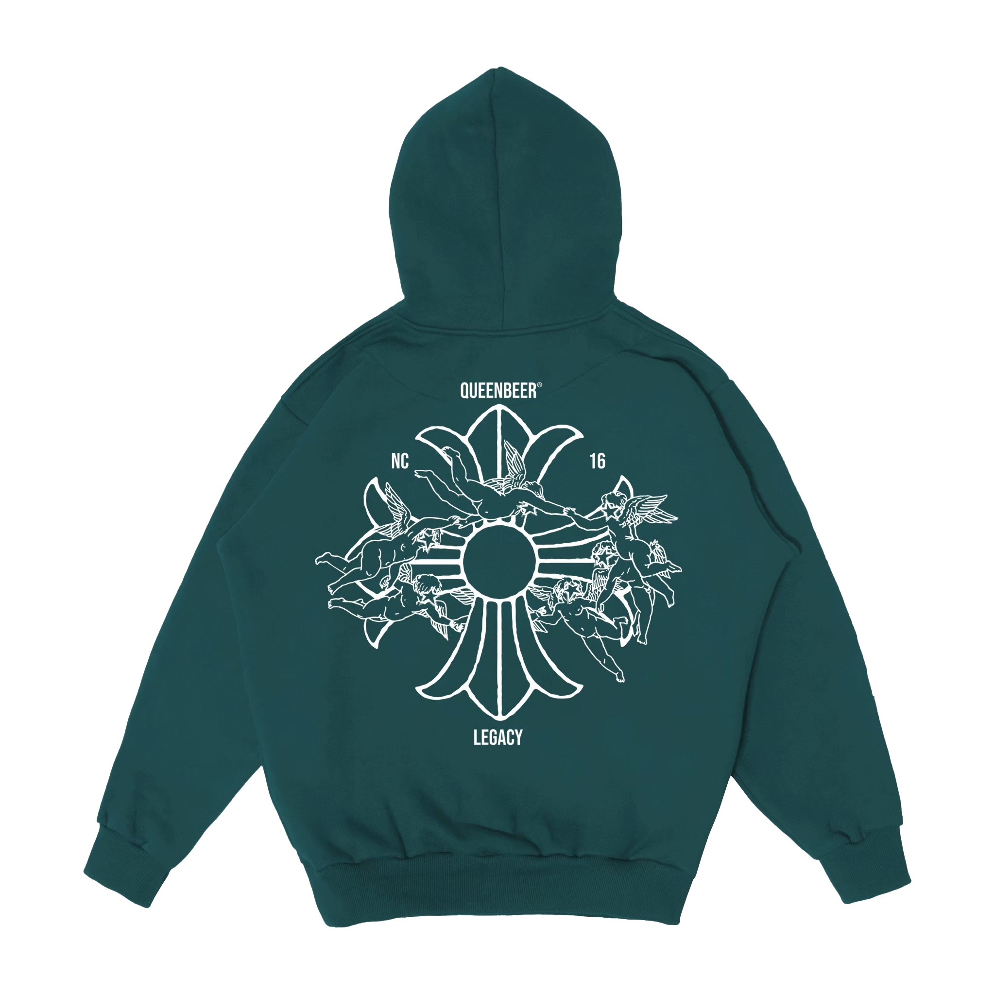 Queenbeer - Heavyweight Zipper Hoodie Arthur
