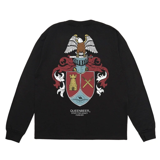Queenbeer - Longsleeve T-shirt Bethany Black