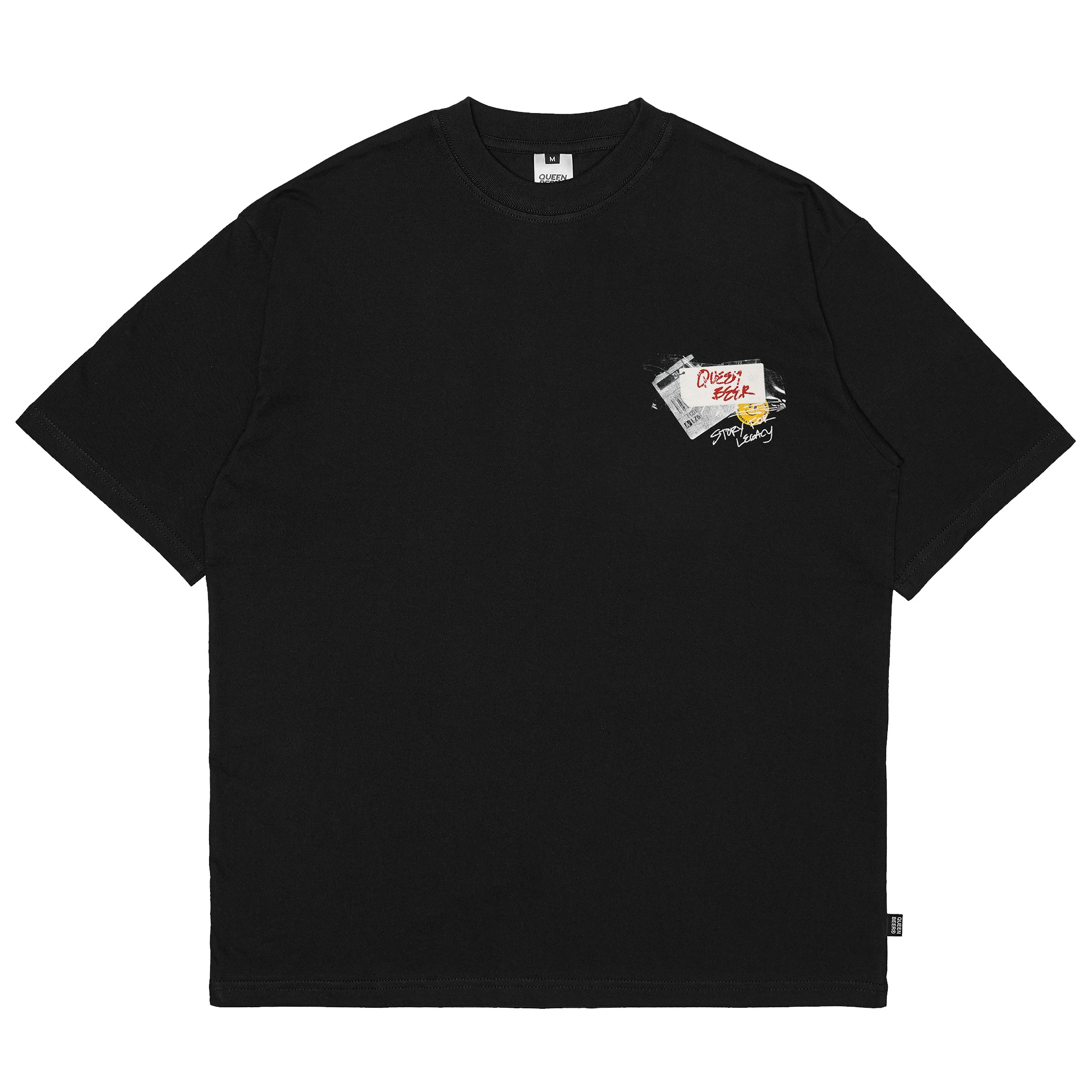 Queenbeer - T-shirt Custer Black