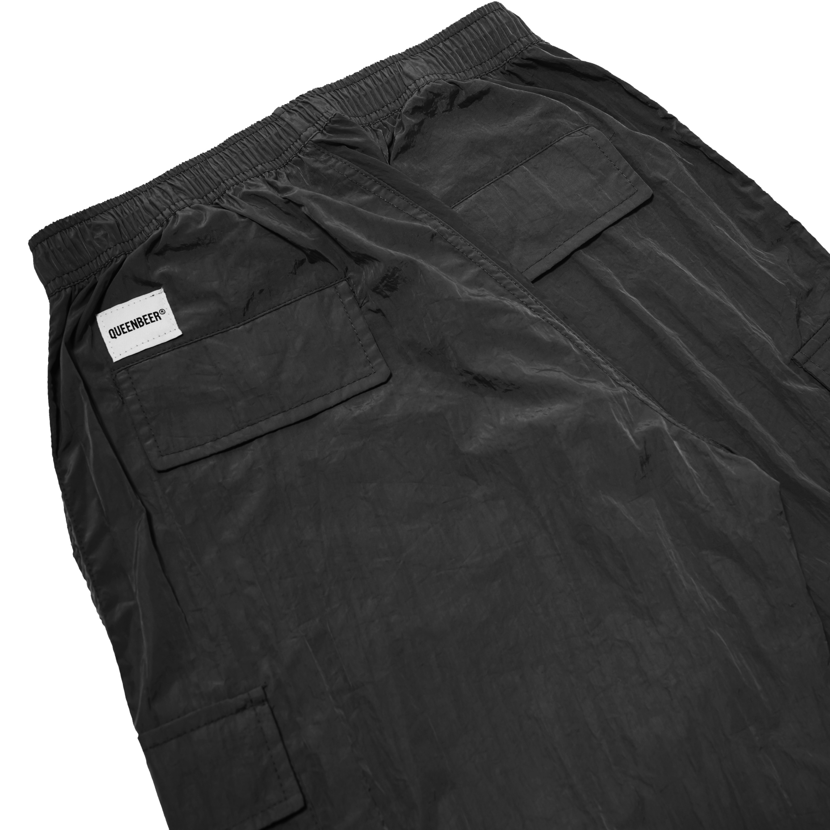 Queenbeer - Crinkle Cargo Pants Hawkins