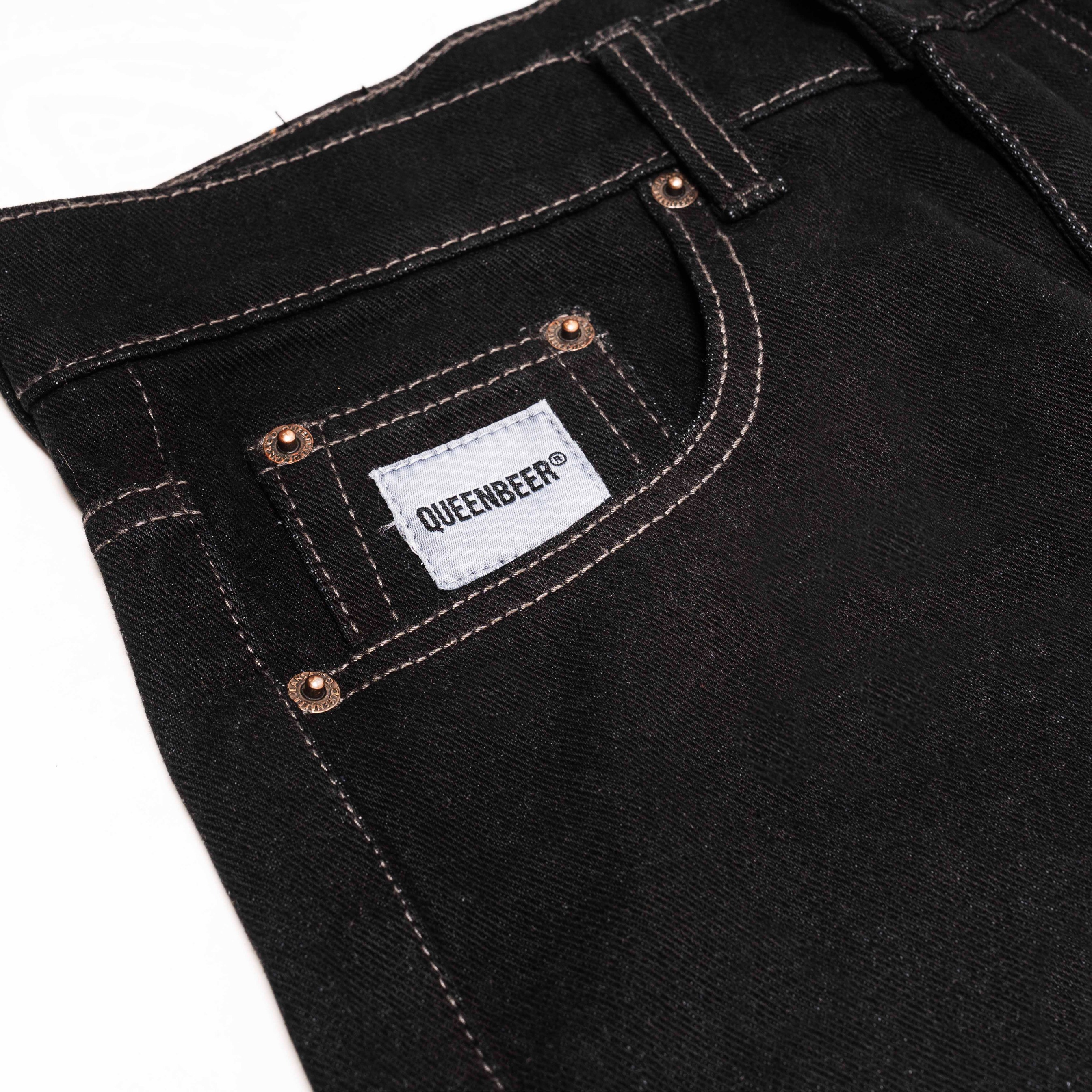 Queenbeer - Laurent Barrel Denim Pants