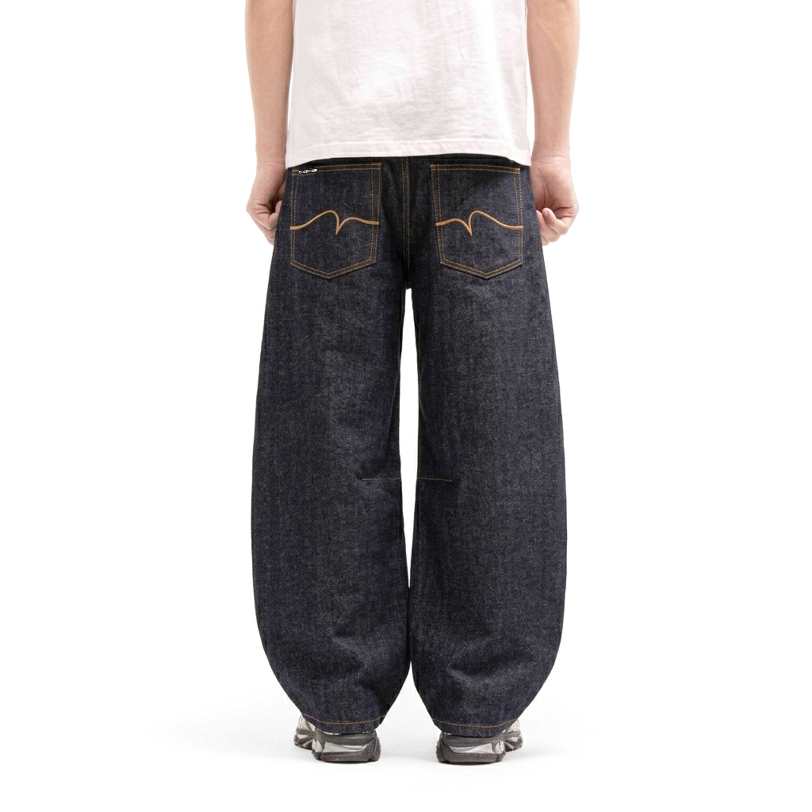 Queenbeer - Laurent Barrel Denim Pants