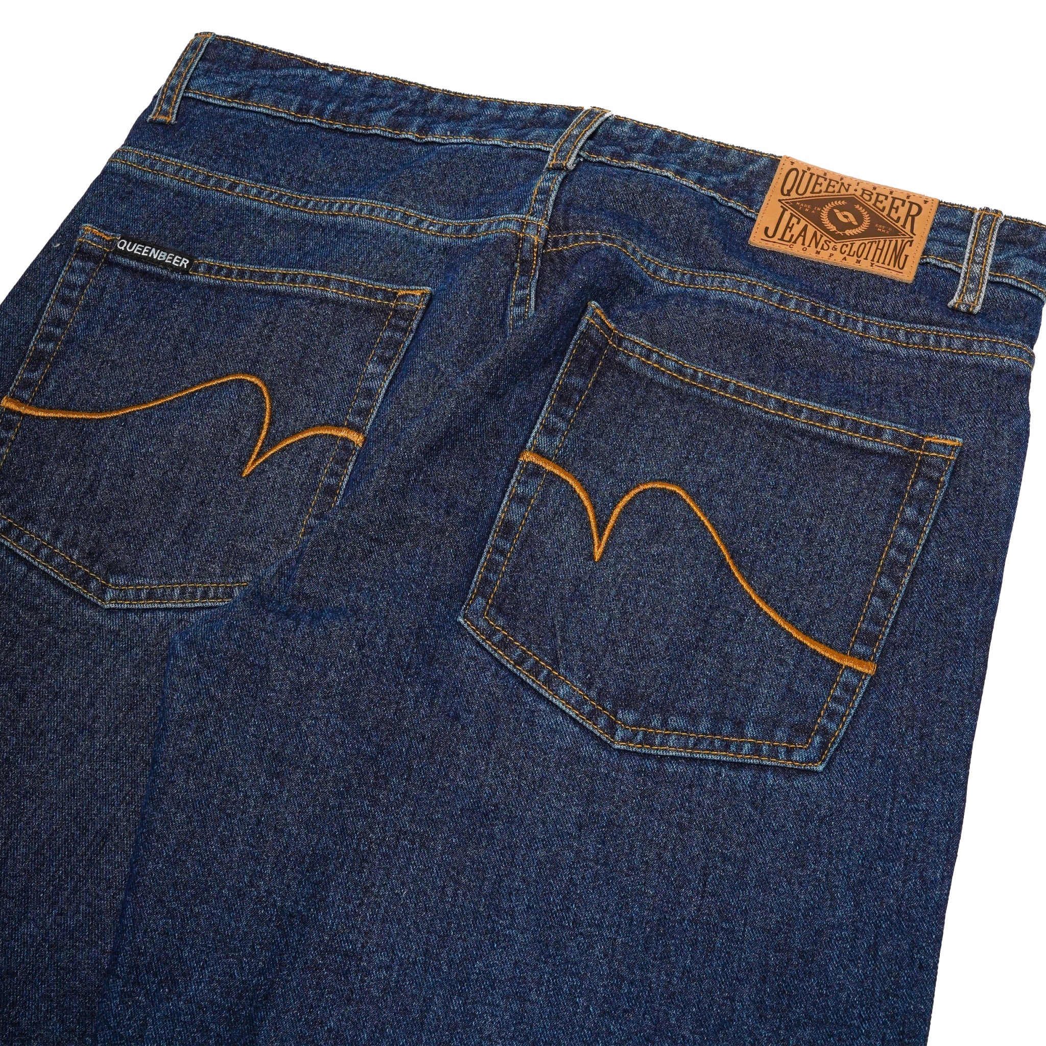 Queenbeer - Denim Pants Dyrek Washed