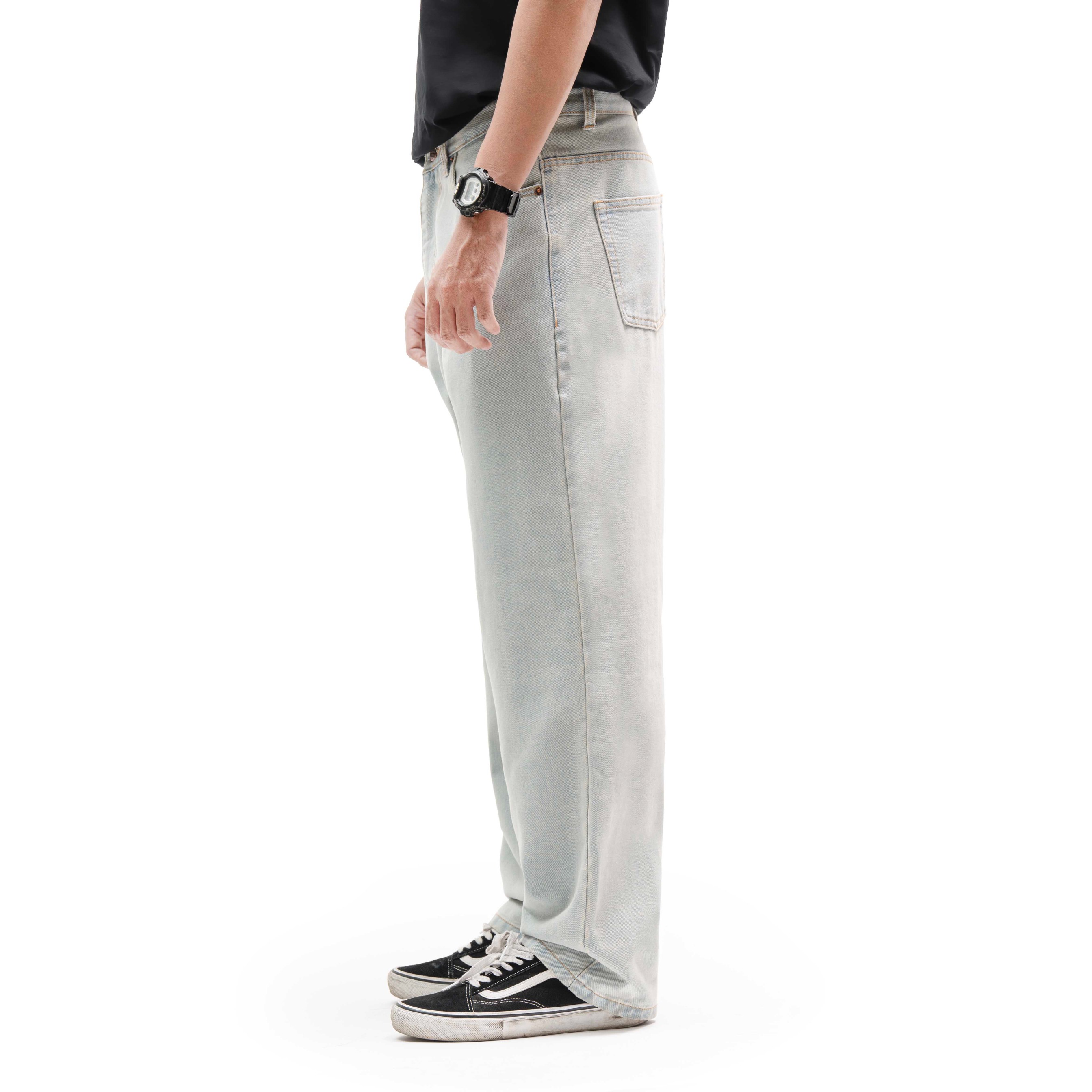 Queenbeer - Knox Denim Pants