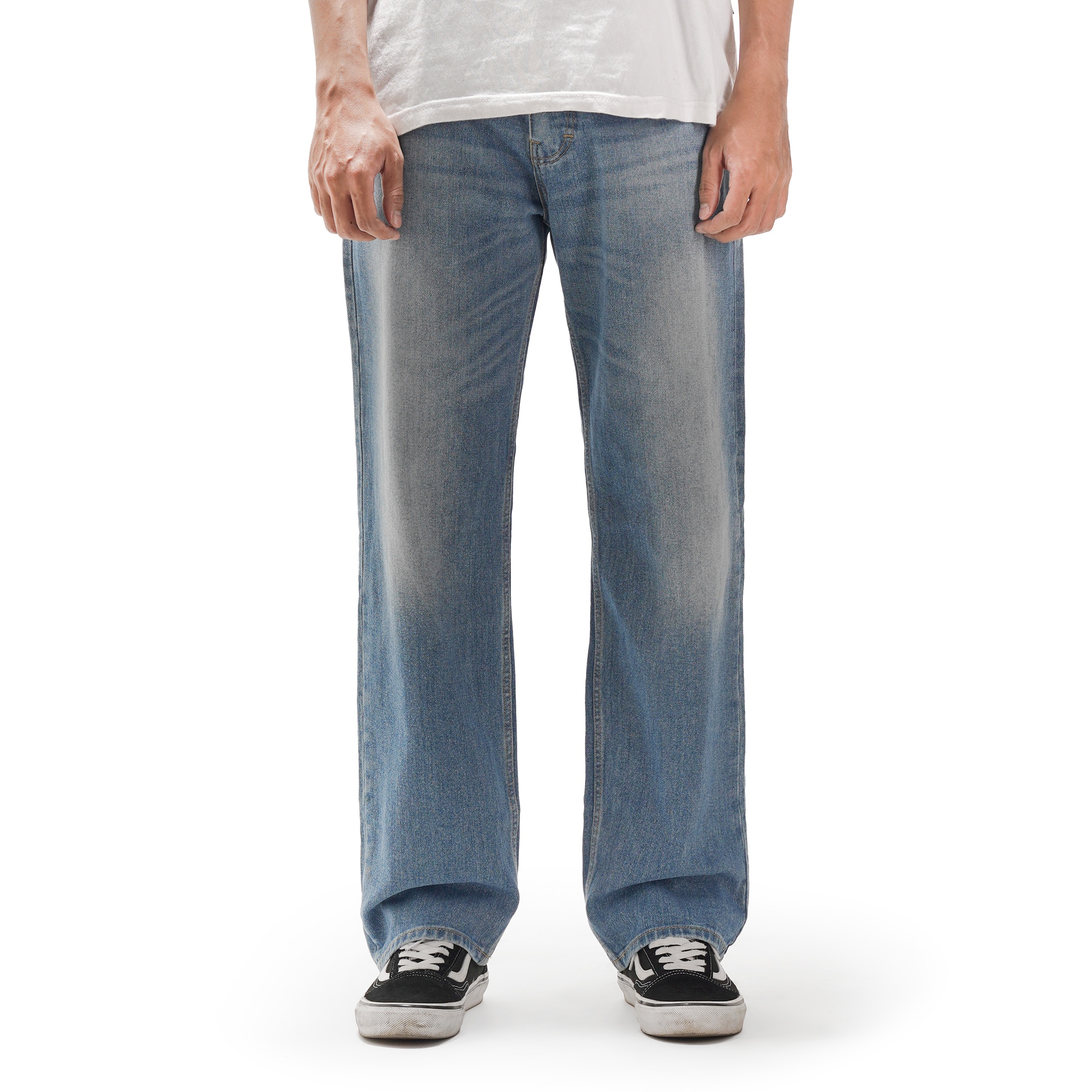 Queenbeer - Denim Pants Sakuya Blue Washed