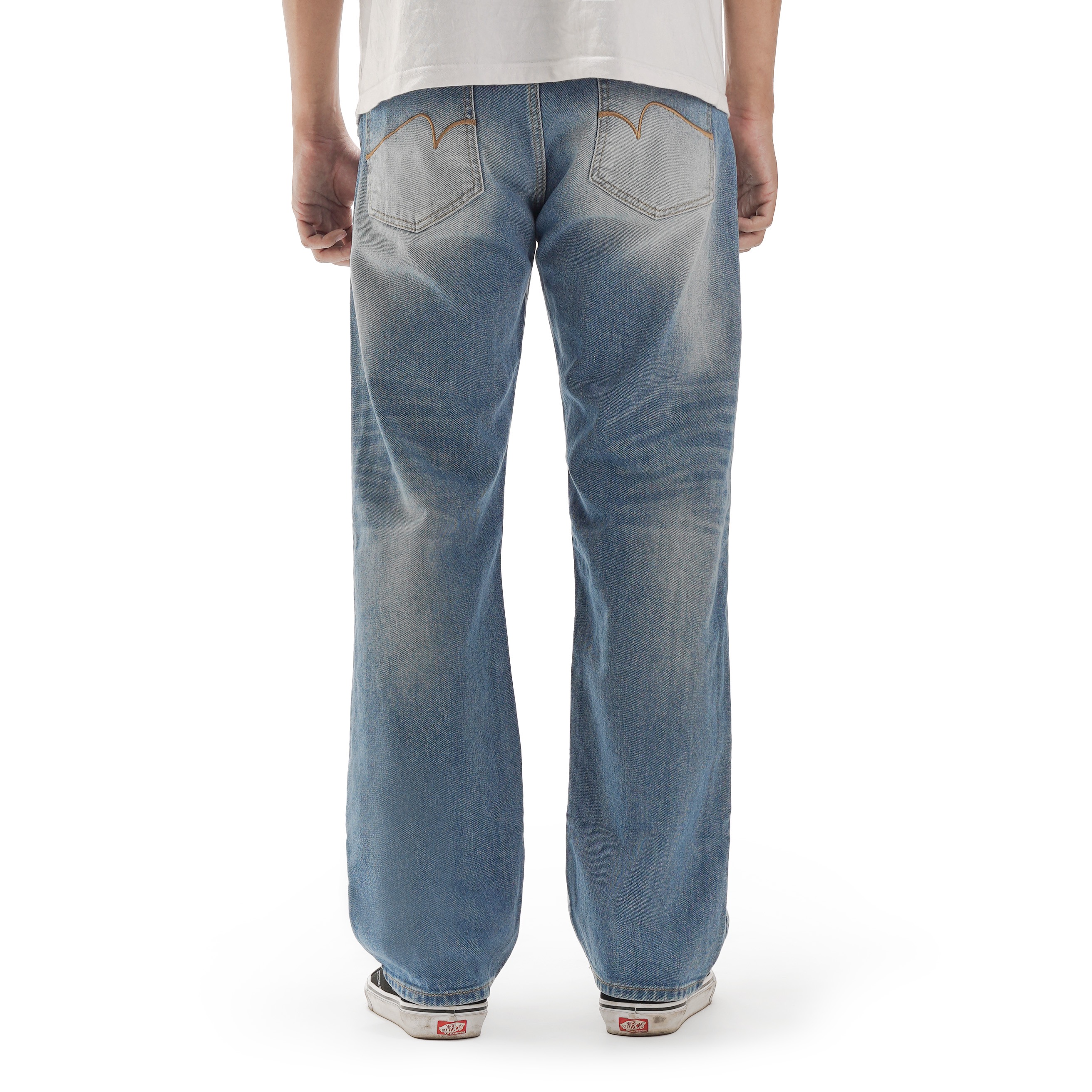 Queenbeer - Denim Pants Sakuya Blue Washed