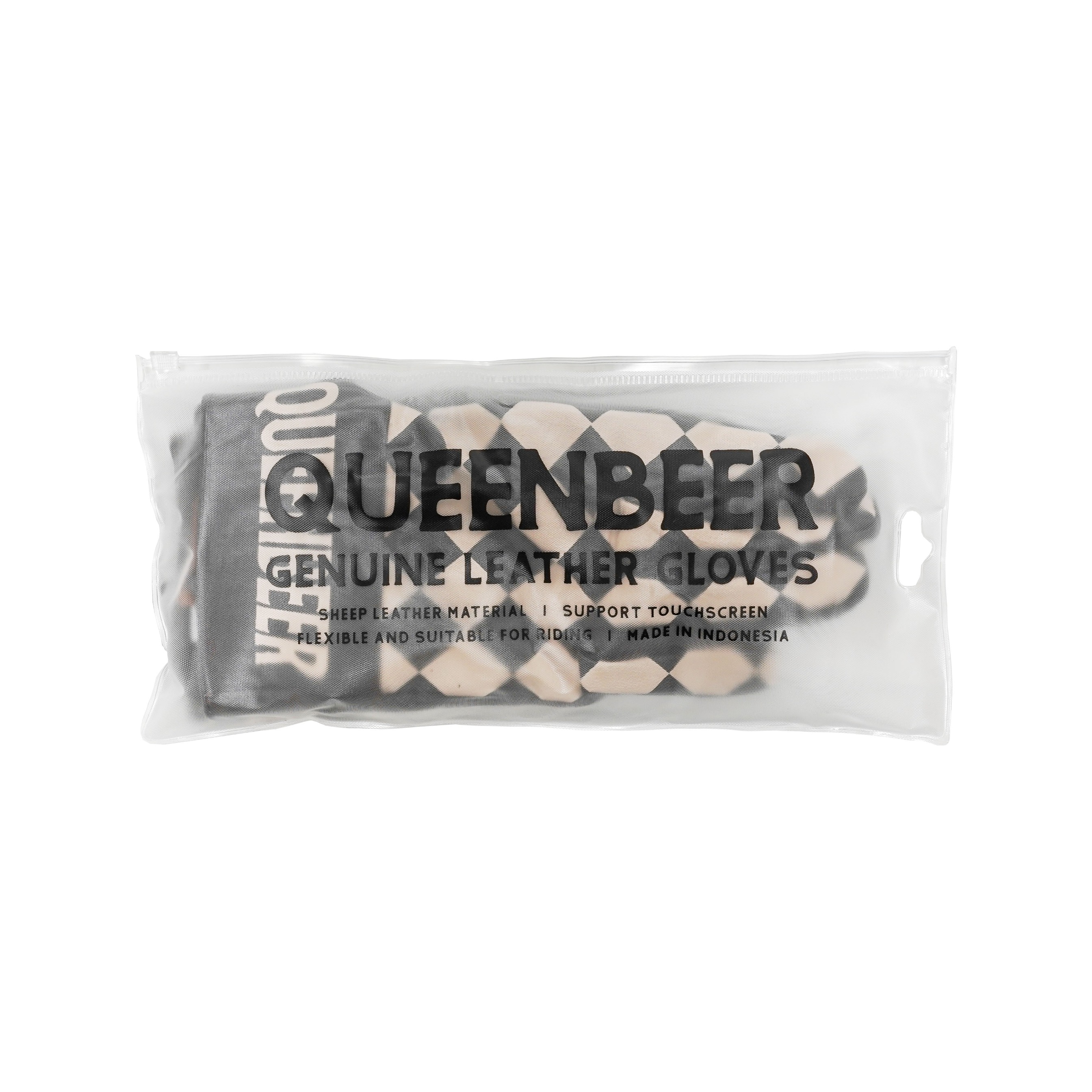 Queenbeer - Gloves / Sarung Tangan Motor Madden Maroon