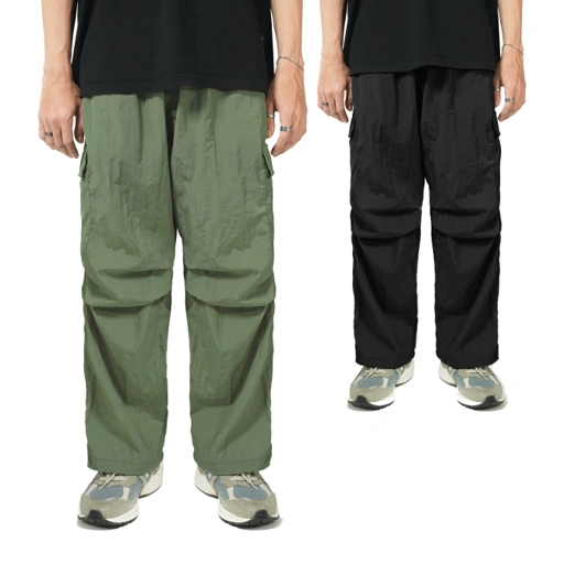 Image of Queenbeer - Crinkle Cargo Pants Hawkins