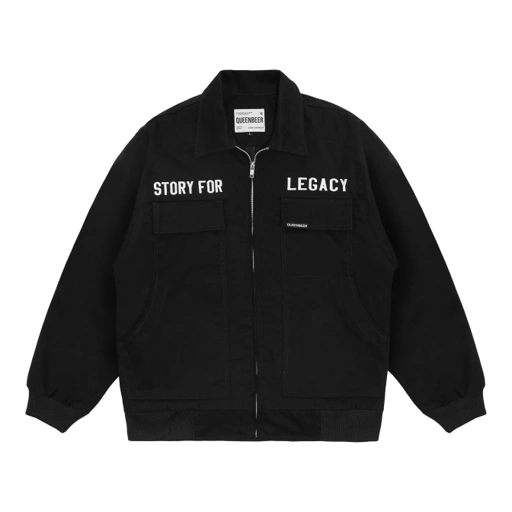Image of Queenbeer - Work Jacket Barker Black