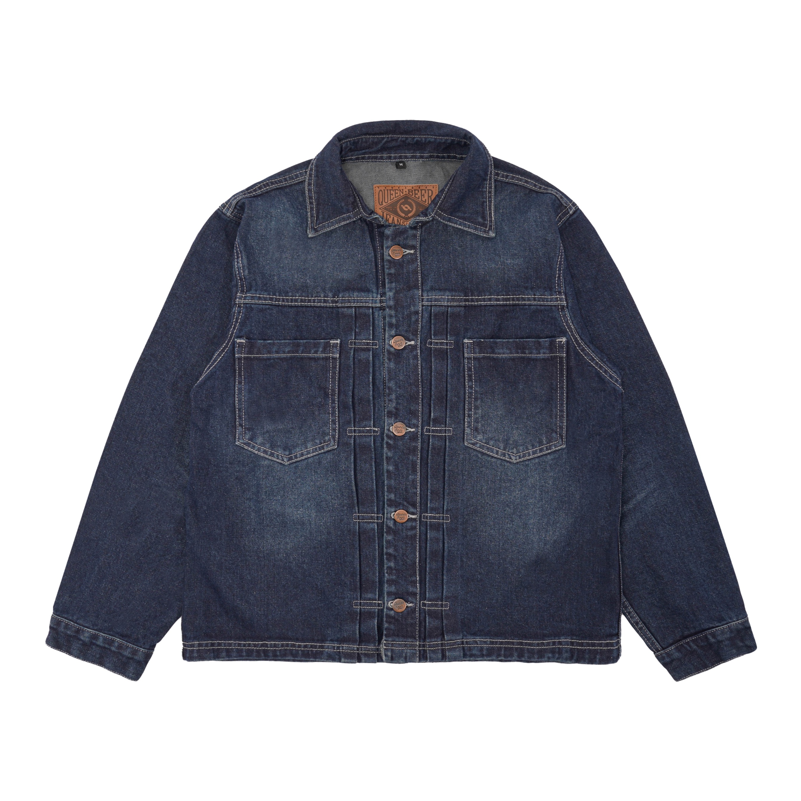 Queenbeer - Denim Jacket Watkins Blue Washed