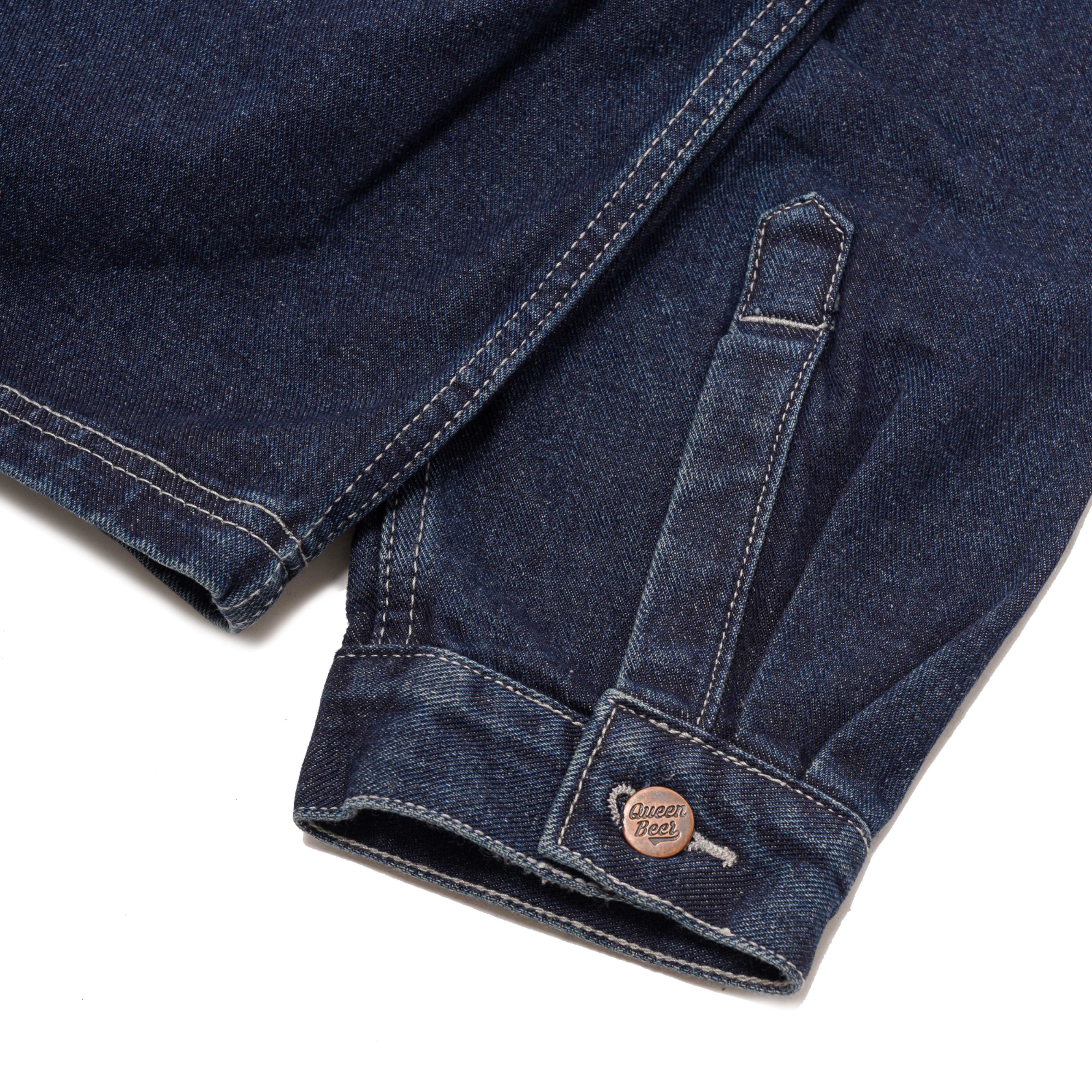 Queenbeer - Denim Jacket Watkins Blue Washed