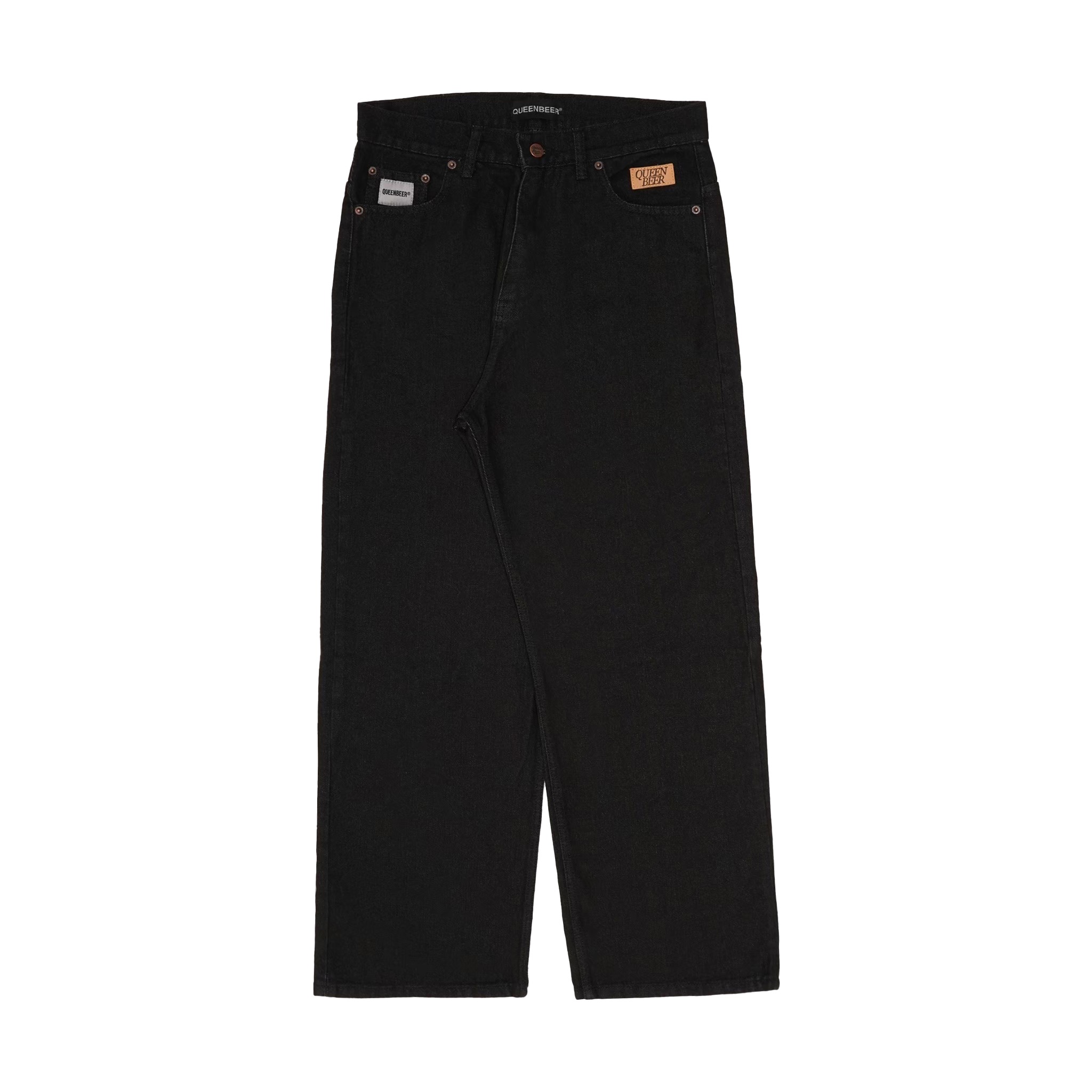 Queenbeer - Denim Pants Lucy Black Washed