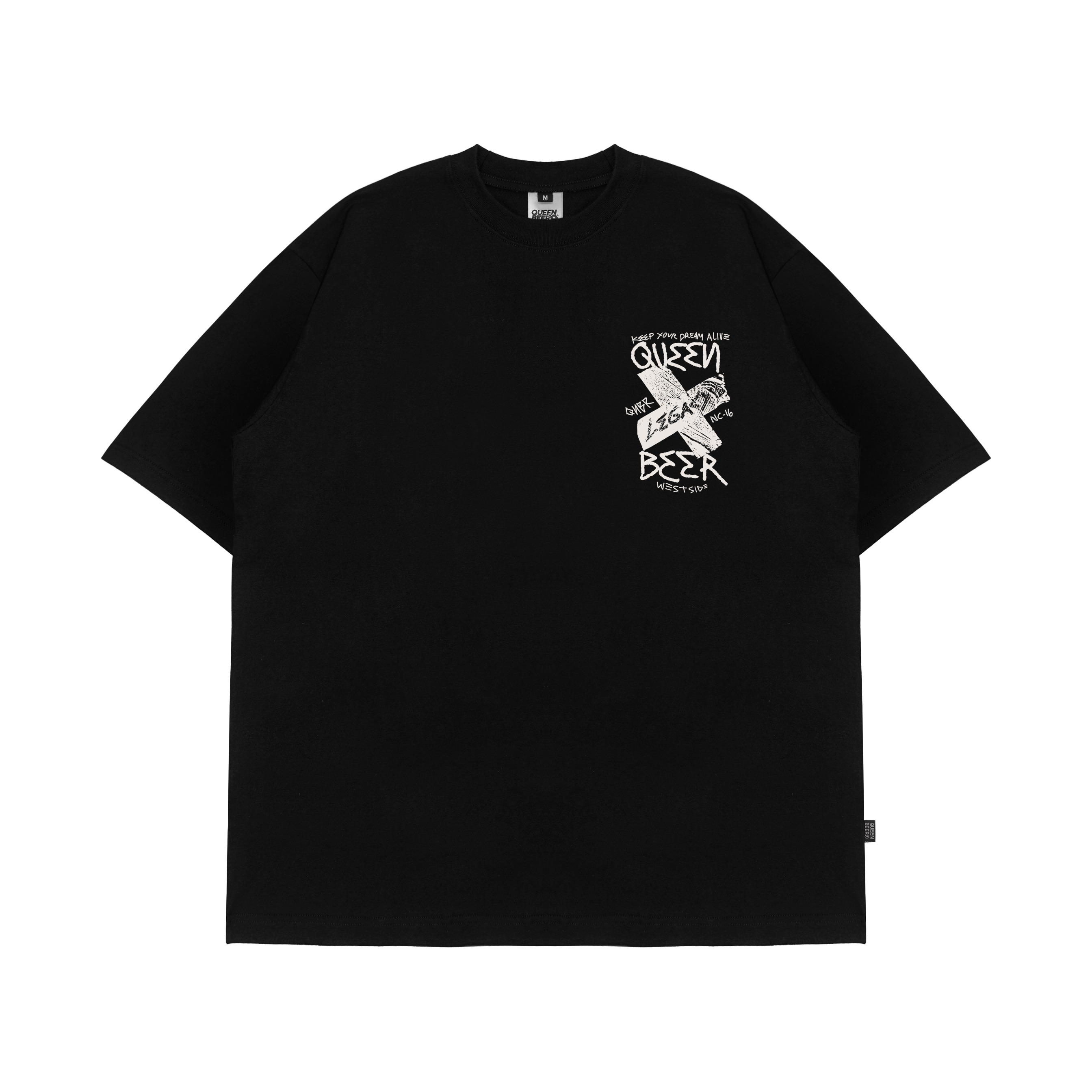 Queenbeer - T-shirt Matheo Black