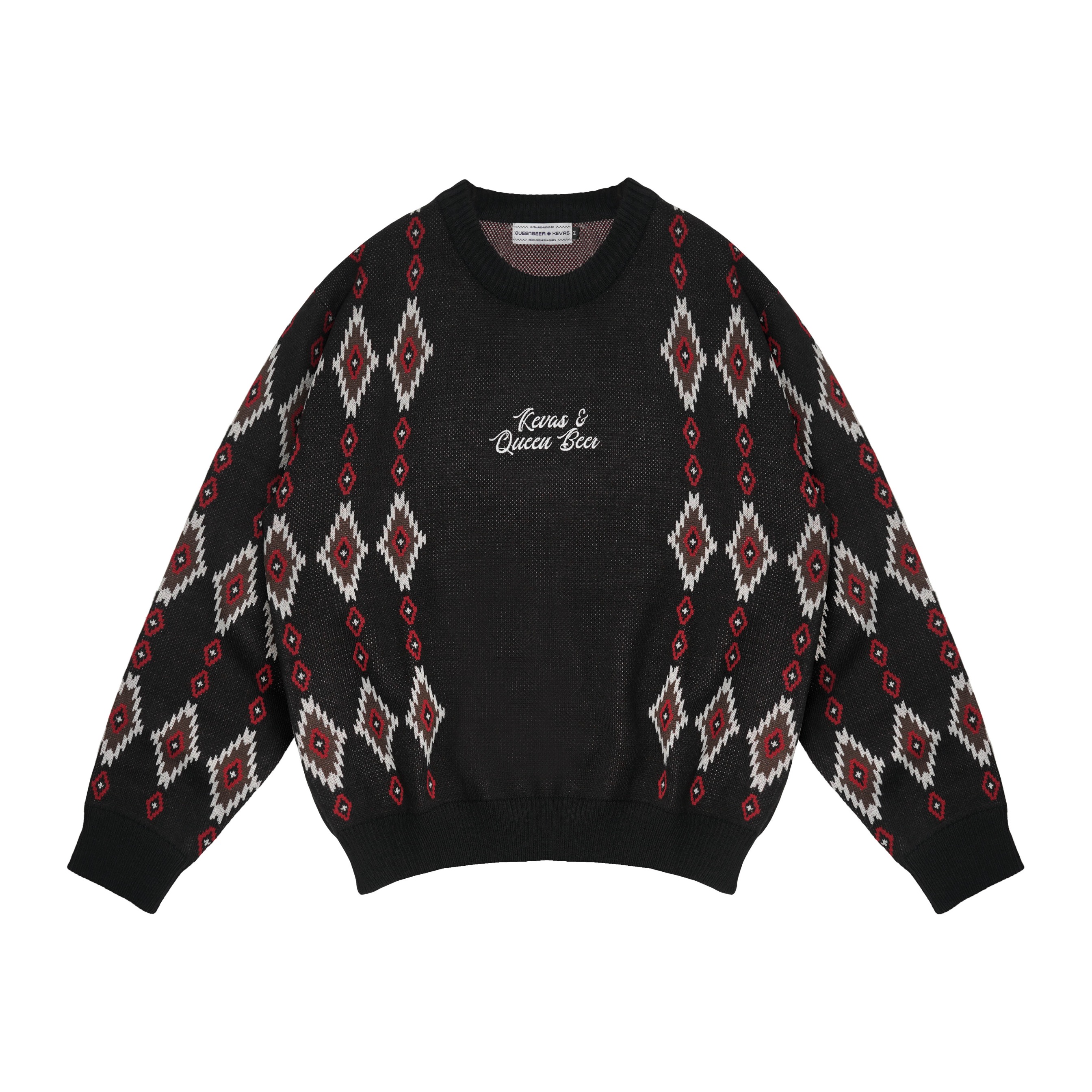 Queenbeer X Kevas Opechanca Navajo Knitted Sweater