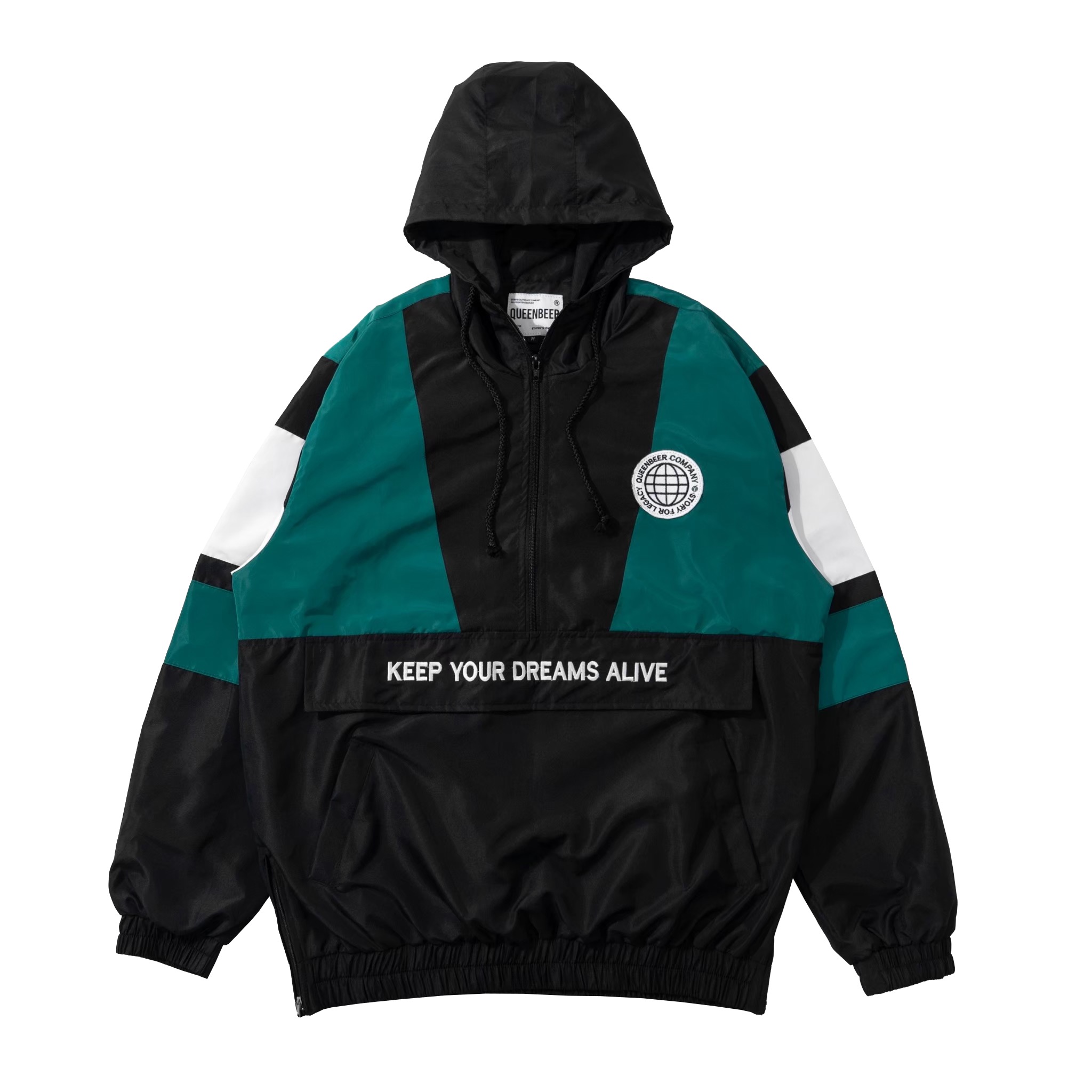 Queenbeer - Cagoule / Tracktop Jacket Randall Black