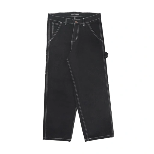 Image of Queenbeer - Carpenter Denim Pants Sergio Black Washed