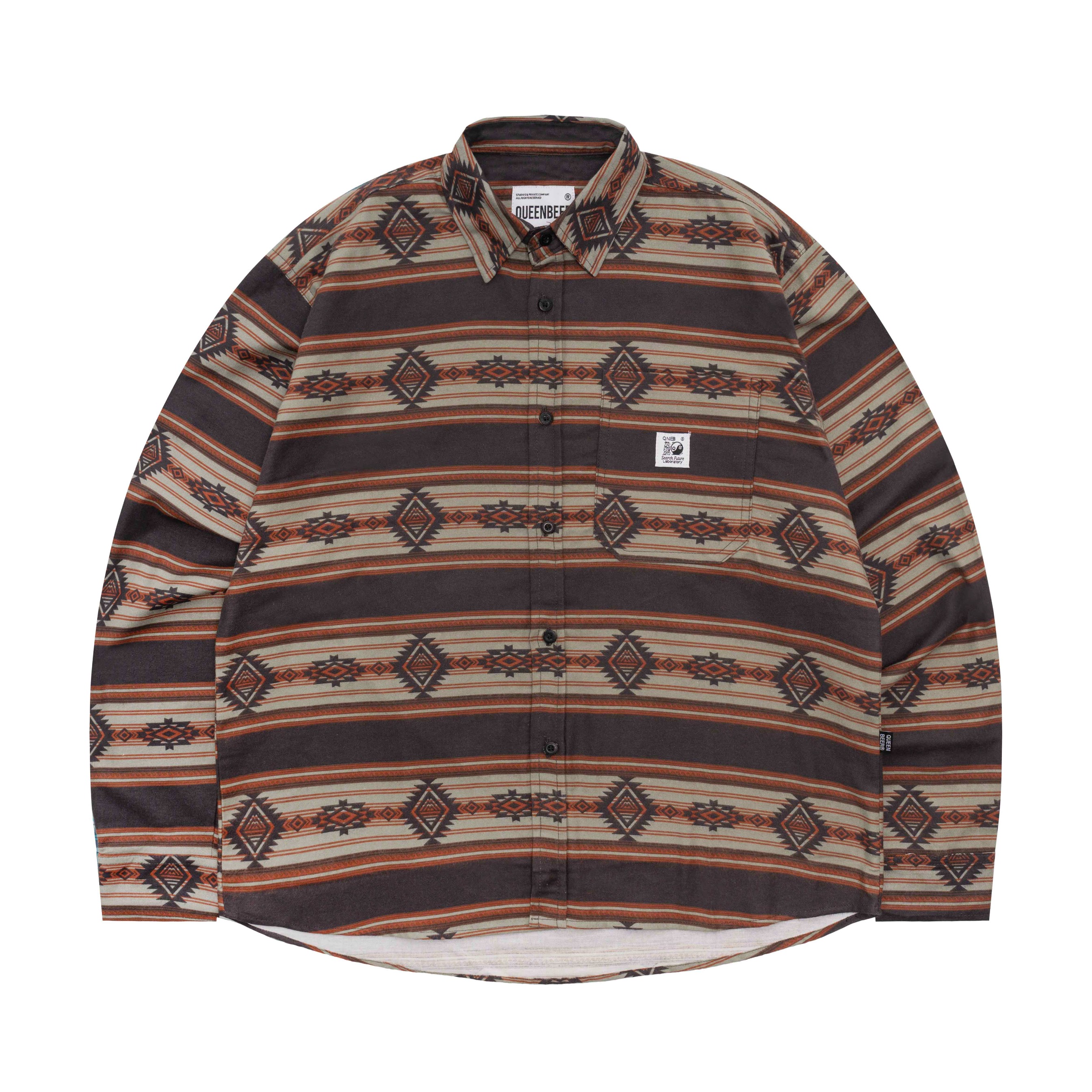 Queenbeer - Shirt Navaro Brown